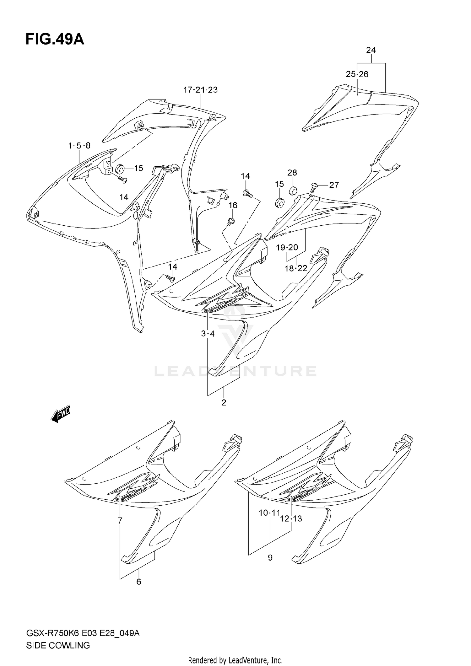 SIDE COWLING (MODEL K7)