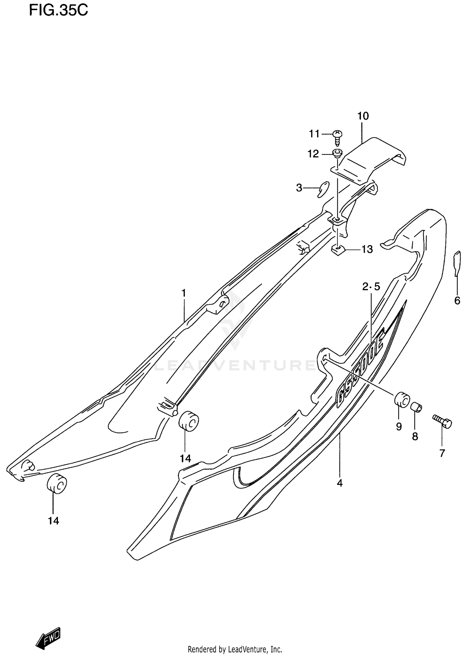 FRAME COVER (MODEL Y)