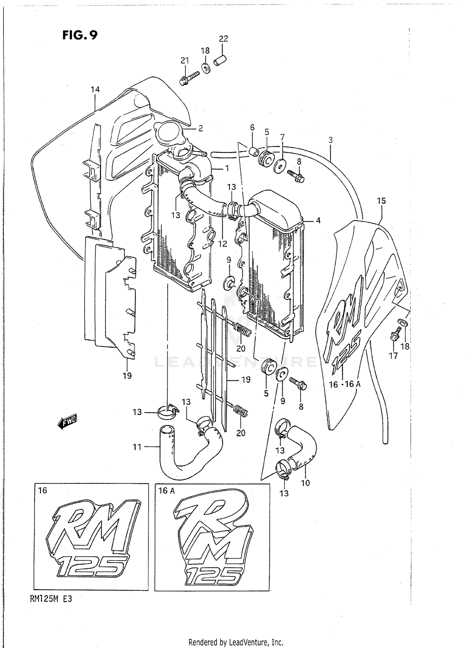 RADIATOR (MODEL K/L)