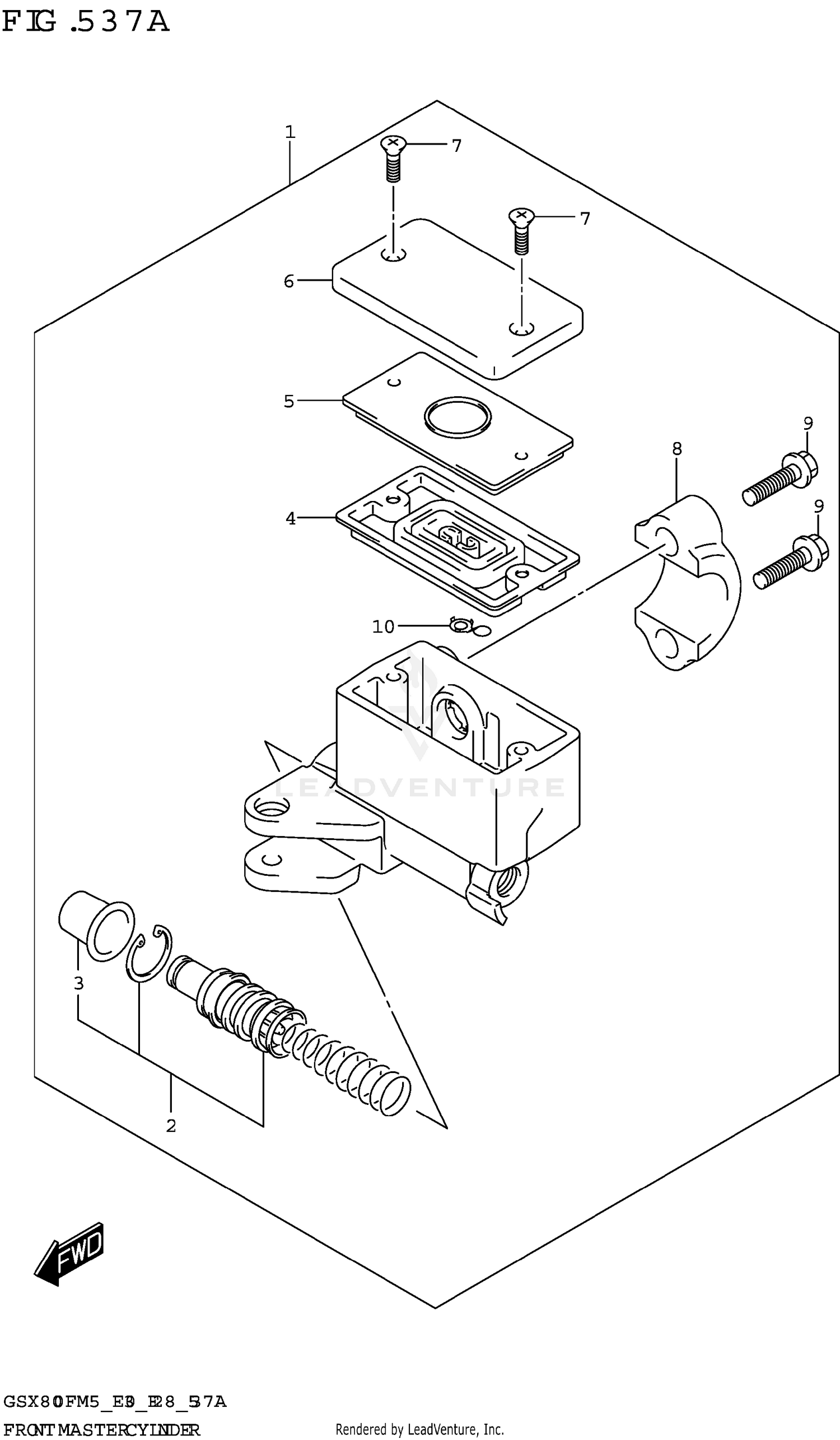 FRONT MASTER CYLINDER