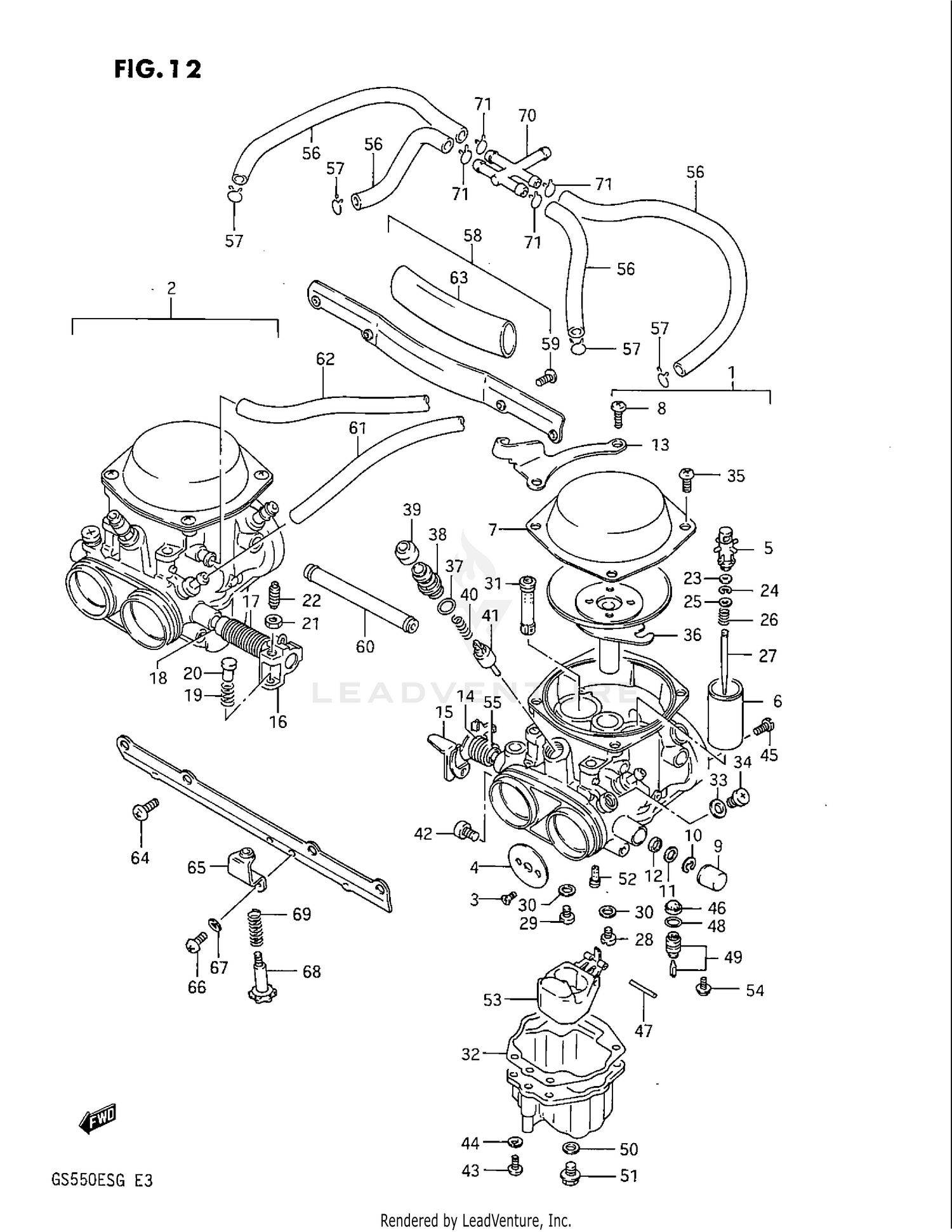 CARBURETOR (FOR CALIFORNIA)