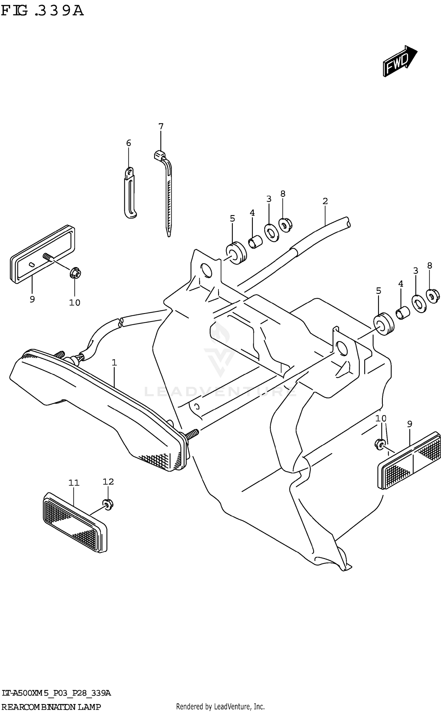 REAR COMBINATION LAMP