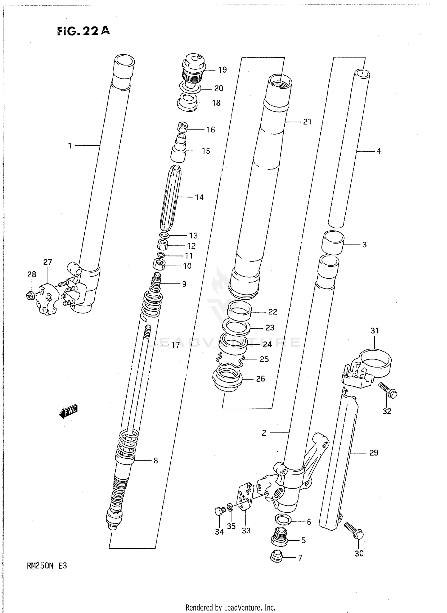 FRONT DAMPER (MODEL L)