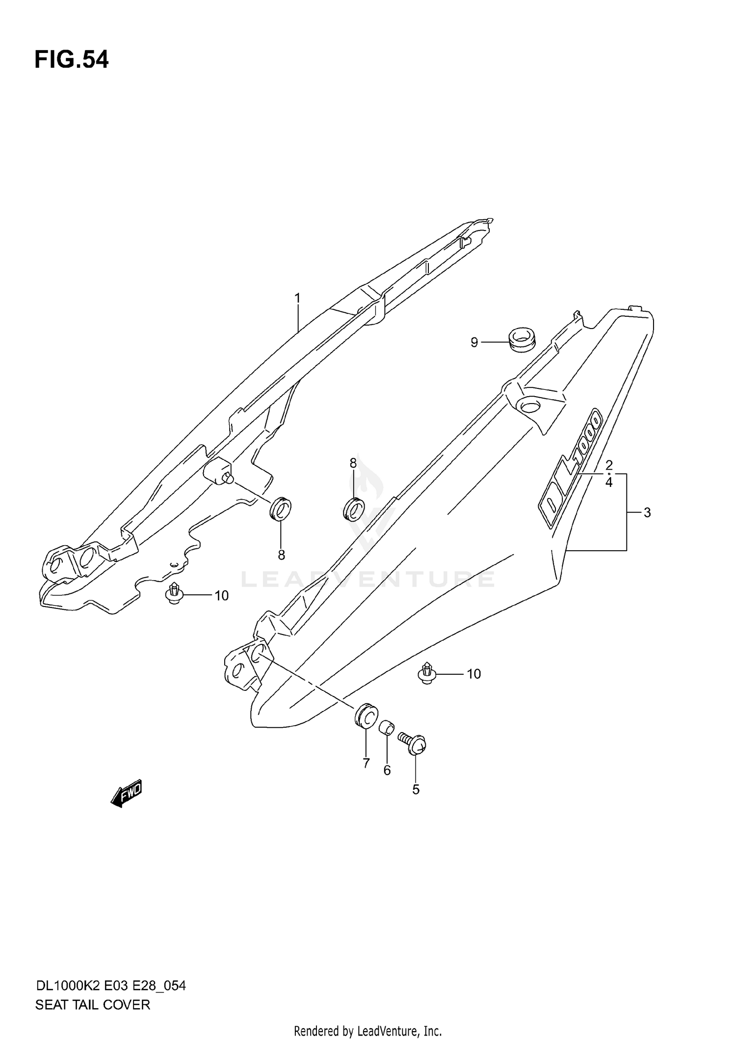 SEAT TAIL COVER (MODEL K2)