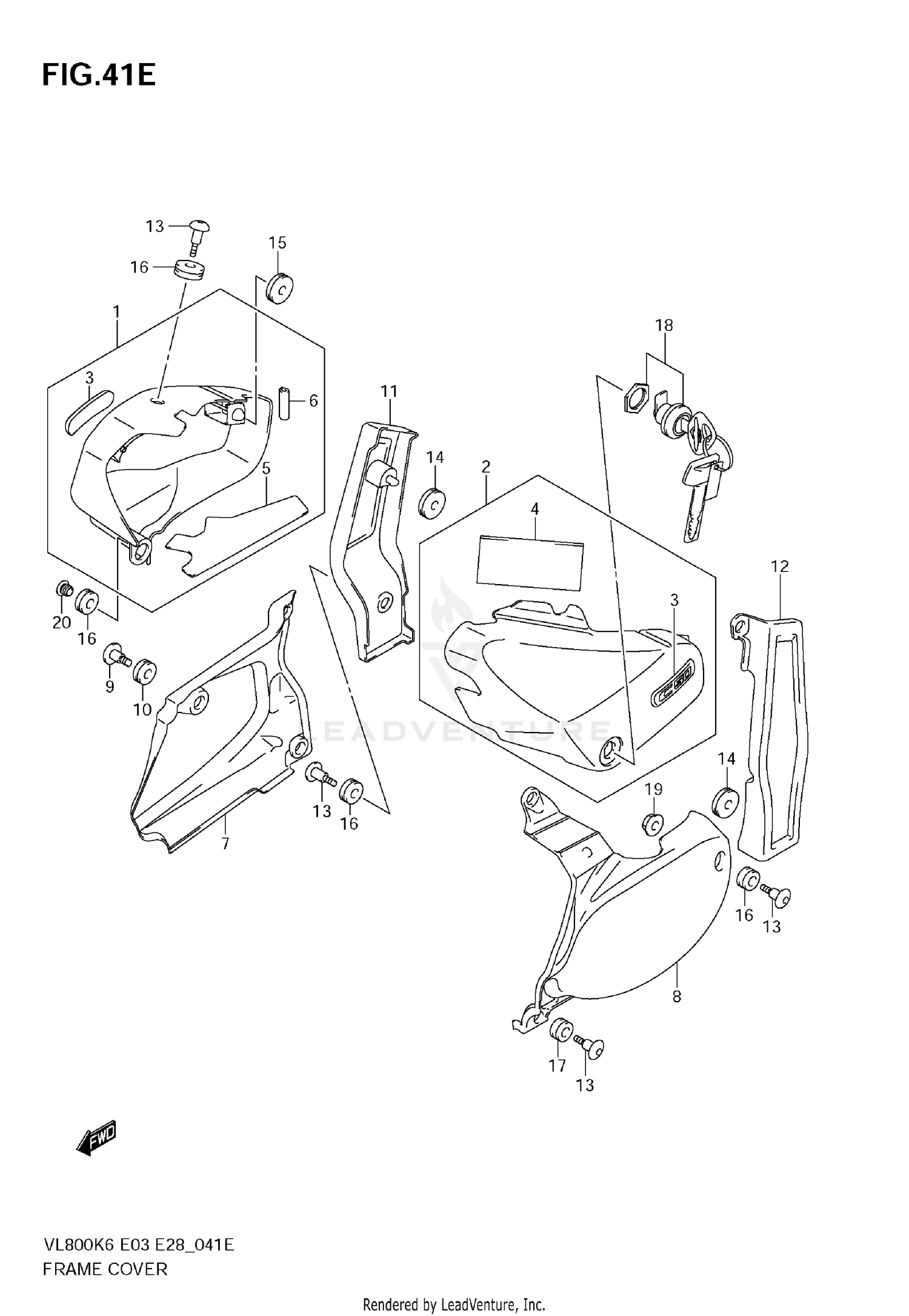 FRAME COVER (MODEL K9)