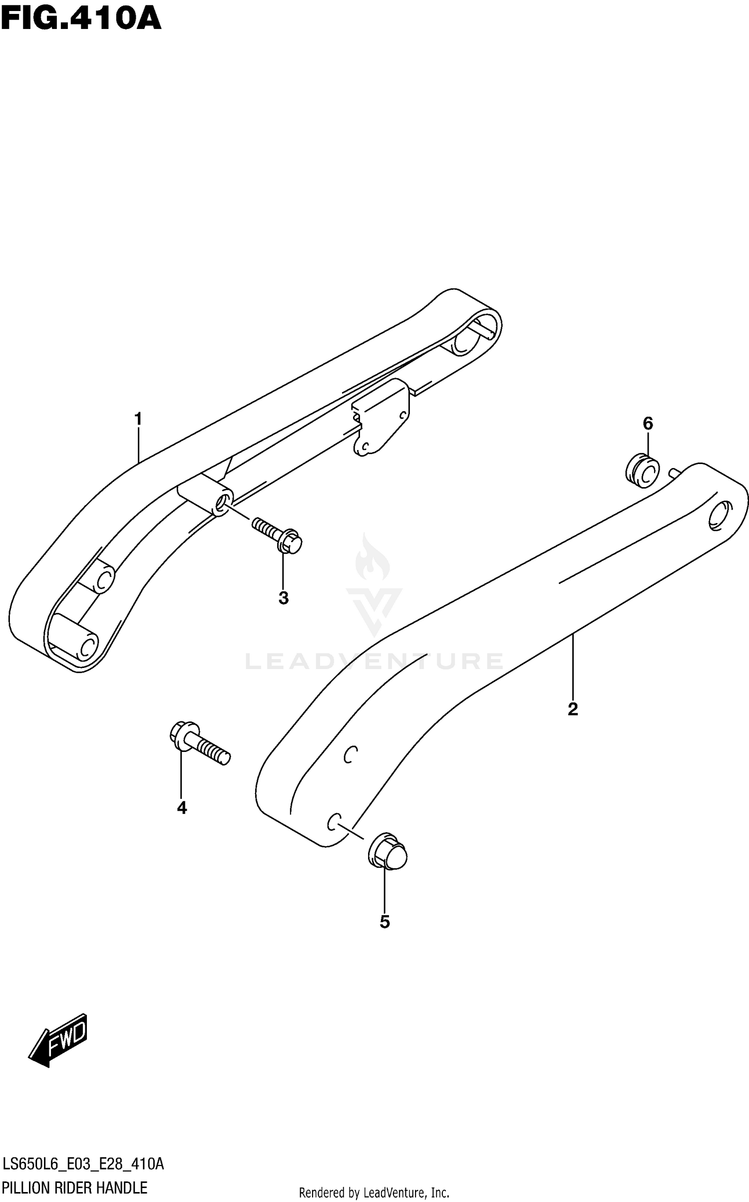 PILLION RIDER HANDLE