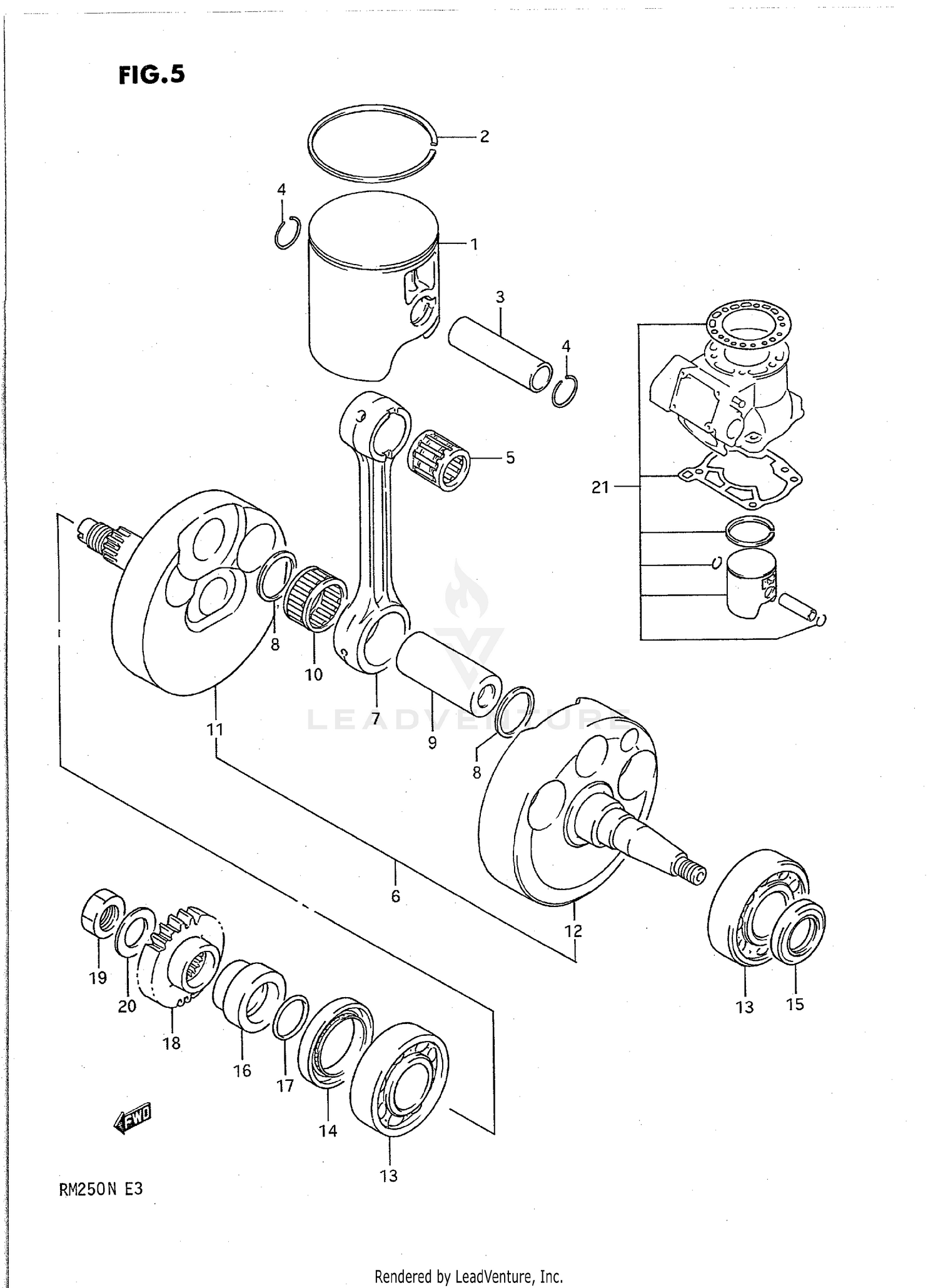 CRANKSHAFT (MODEL K)