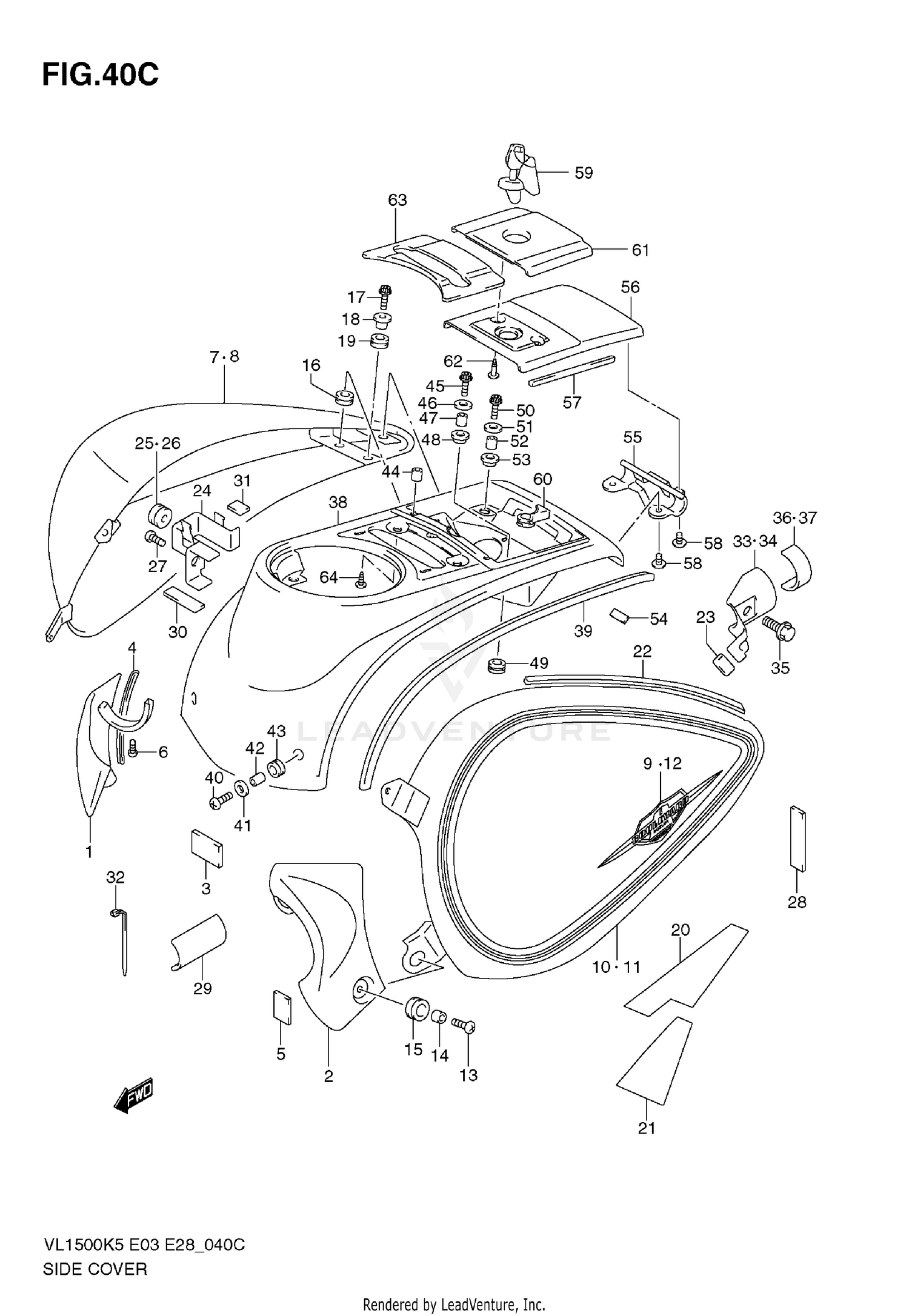 SIDE COVER (MODEL K9)