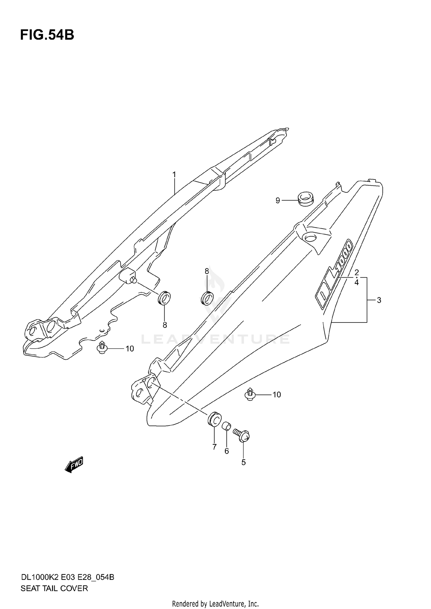 SEAT TAIL COVER (MODEL K4)