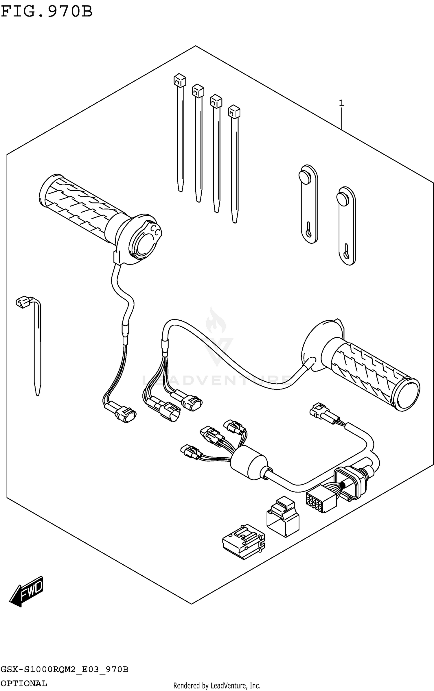 OPTIONAL (GRIP HEATER SET)