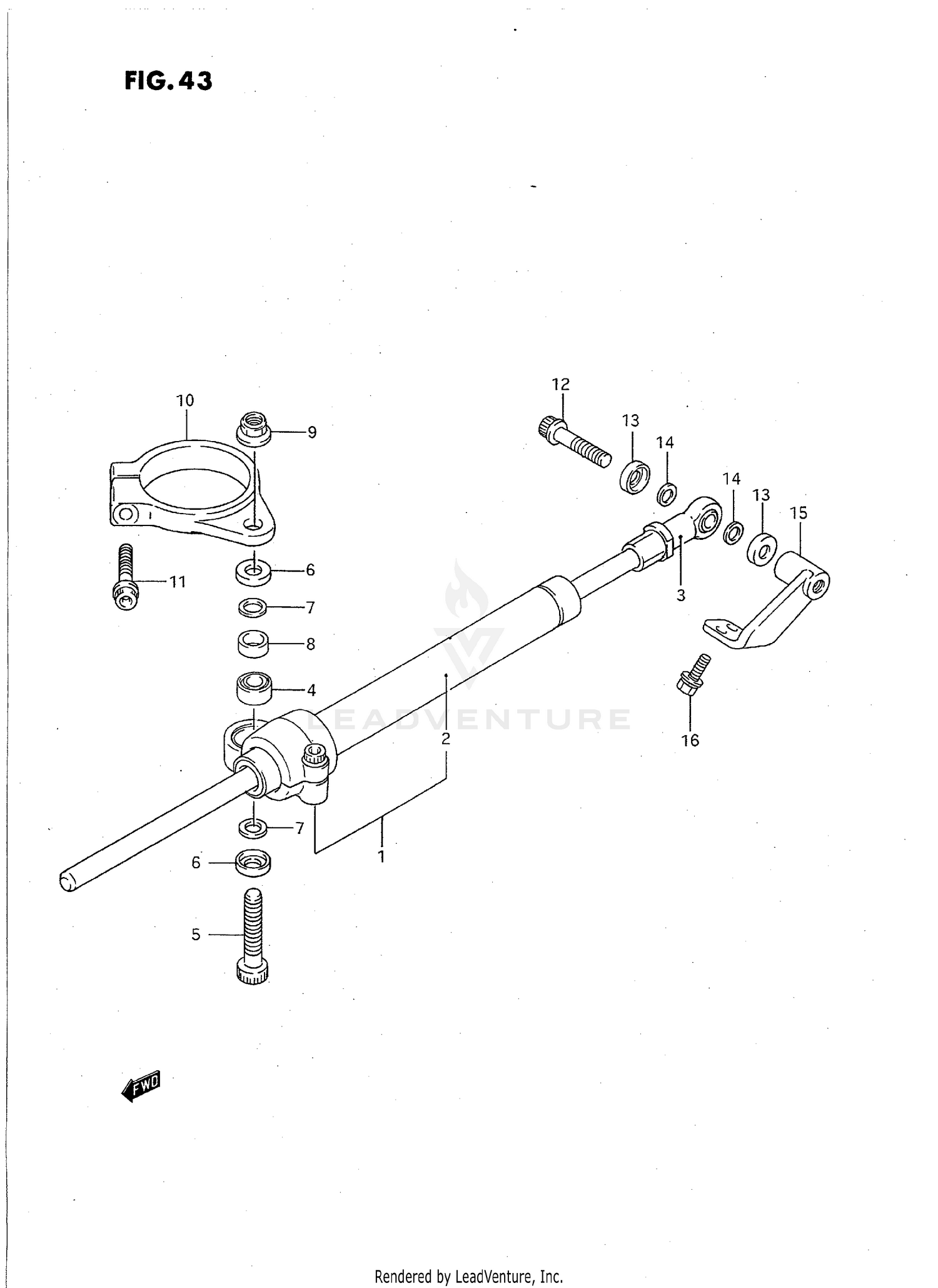 STEERING DAMPER (MODEL P)