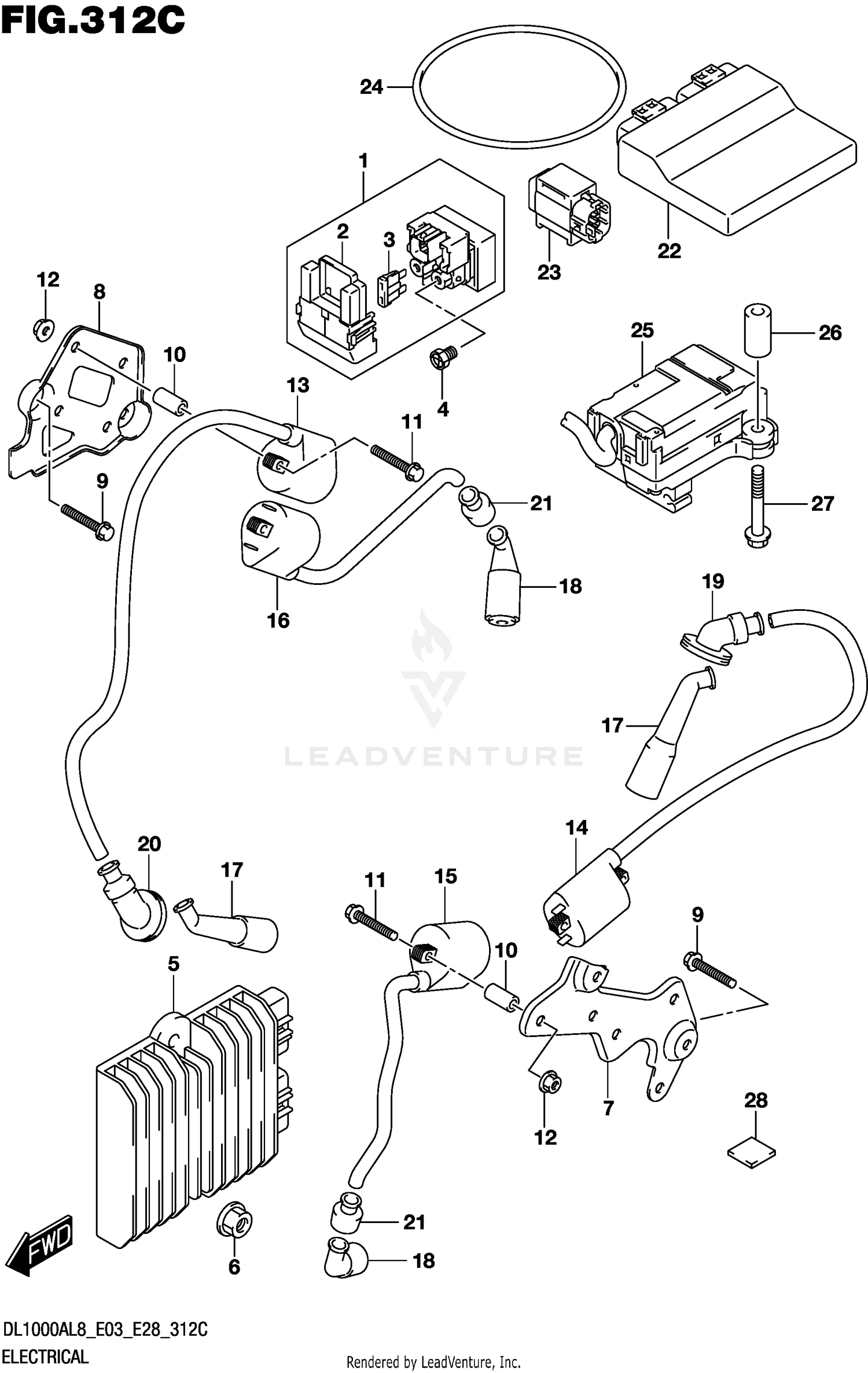 ELECTRICAL (DL1000AL8 E33)