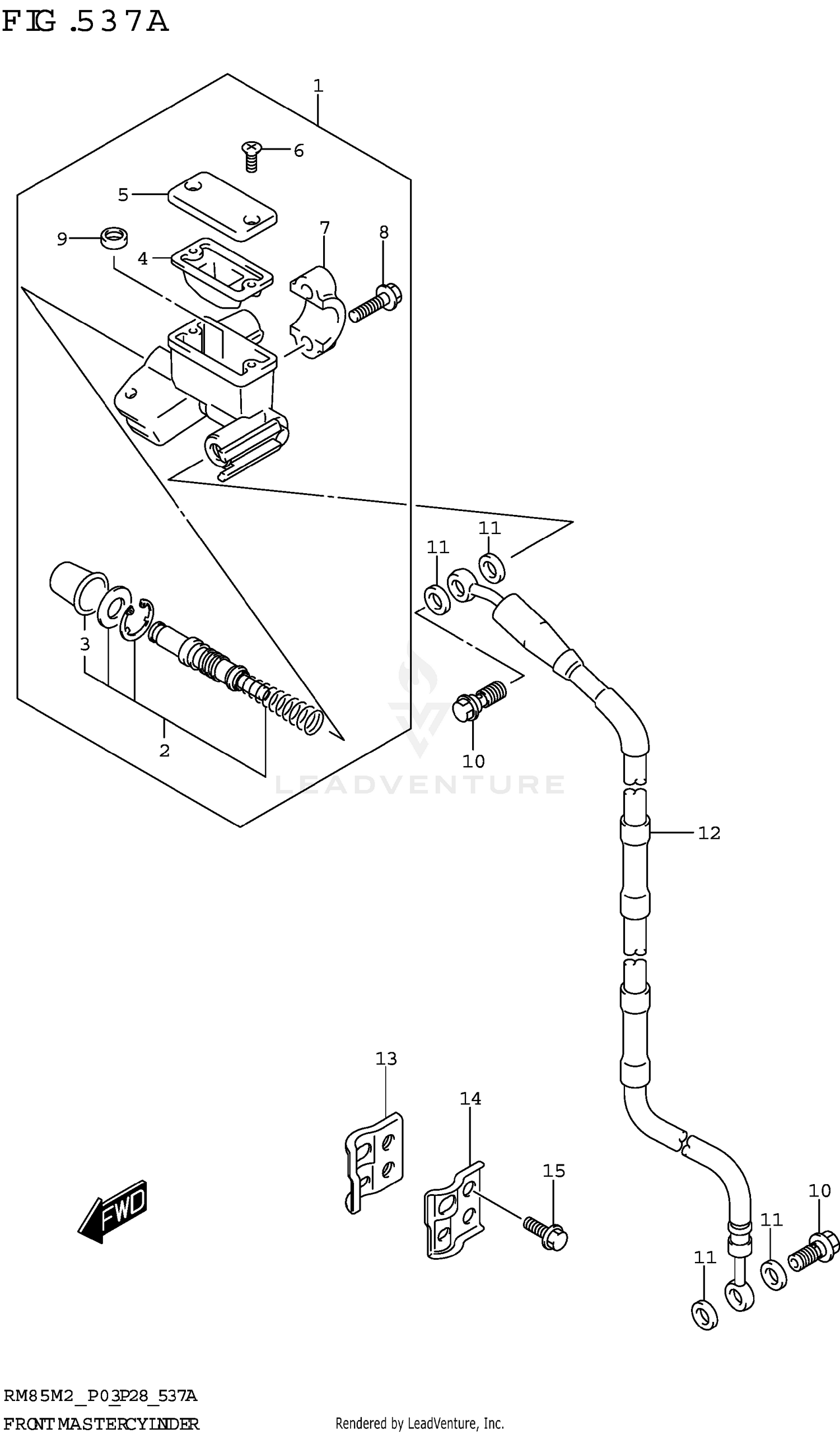 FRONT MASTER CYLINDER