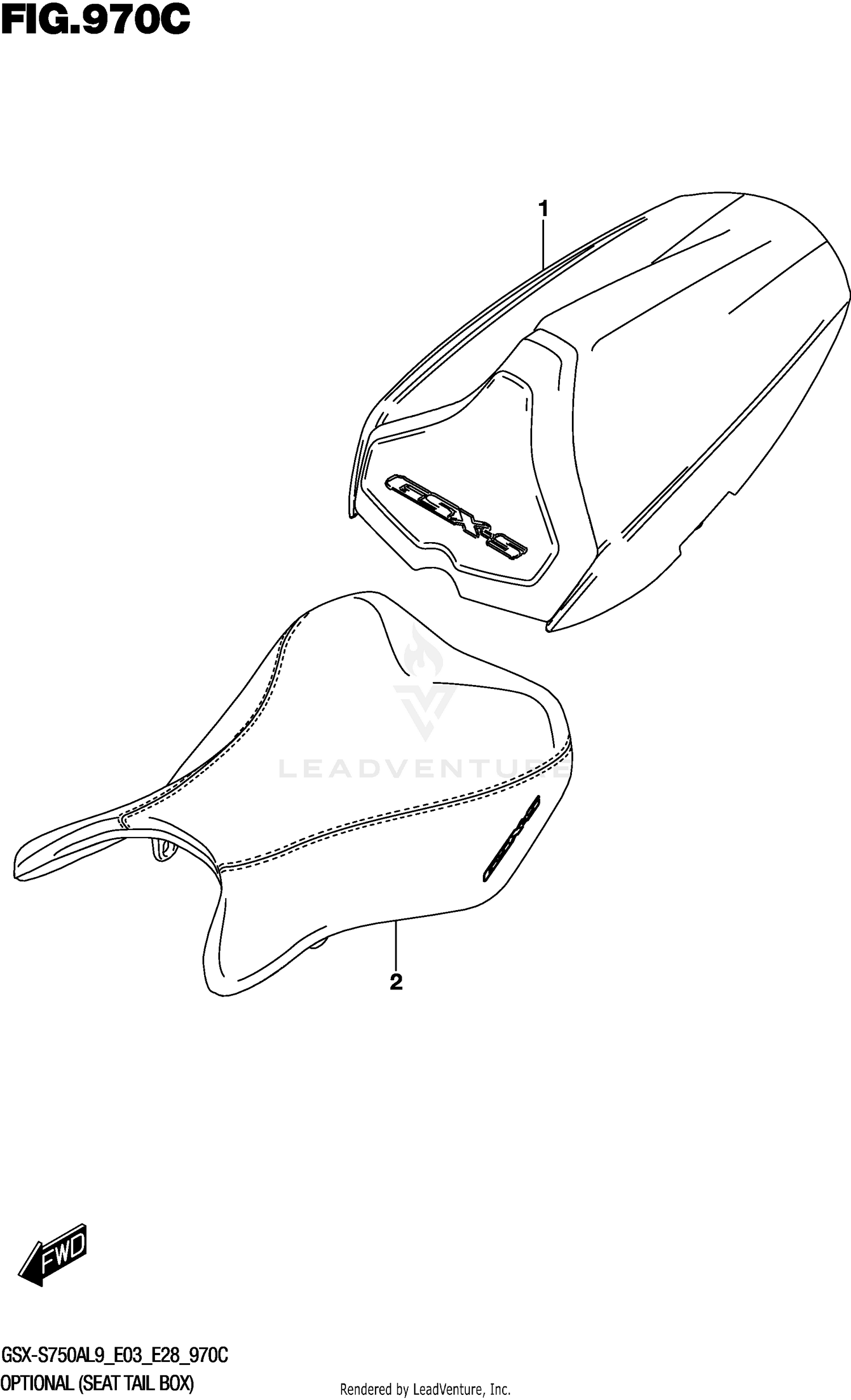 OPTIONAL (SEAT TAIL BOX)