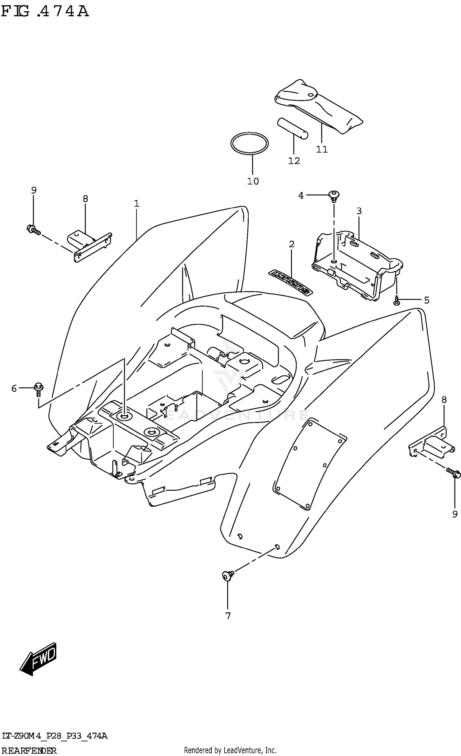 REAR FENDER