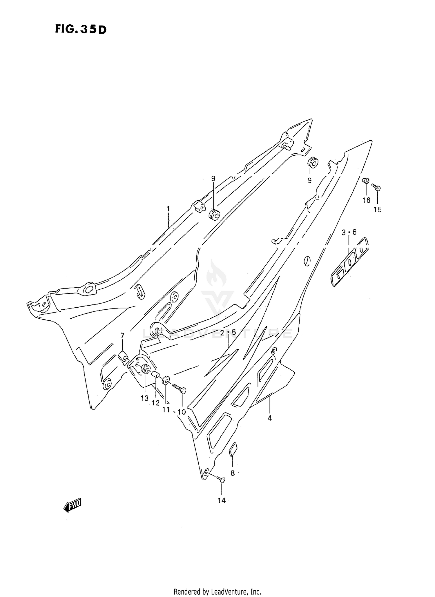 FRAME COVER (MODEL T)