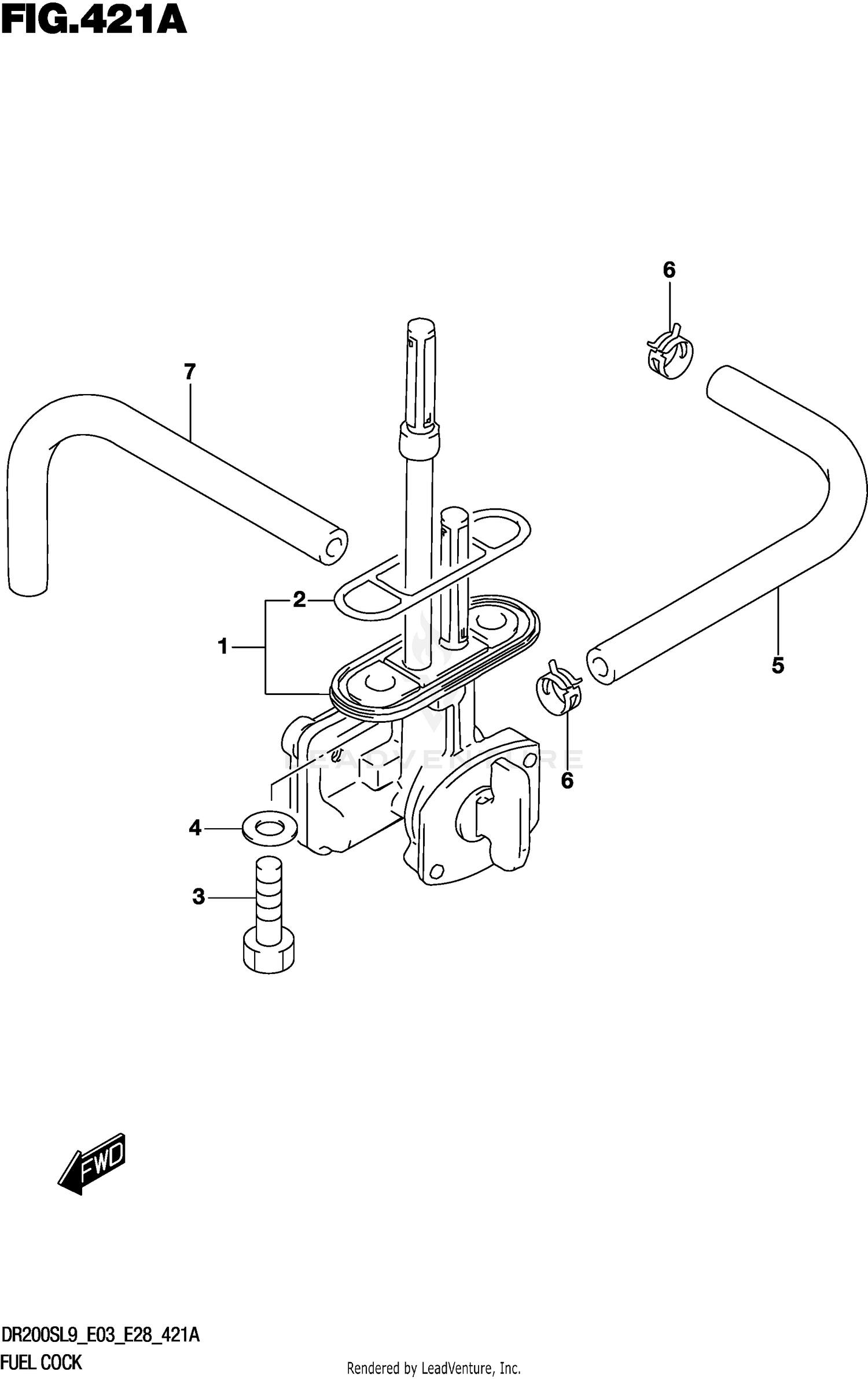 FUEL COCK (DR200SL9 E03)