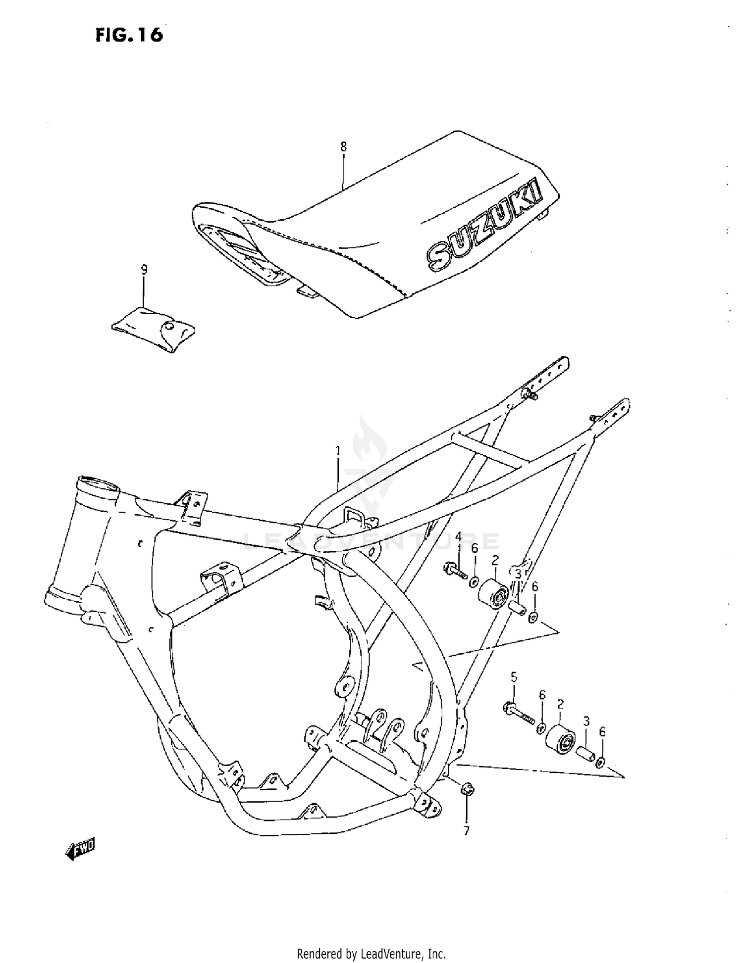 FRAME-SEAT (G)