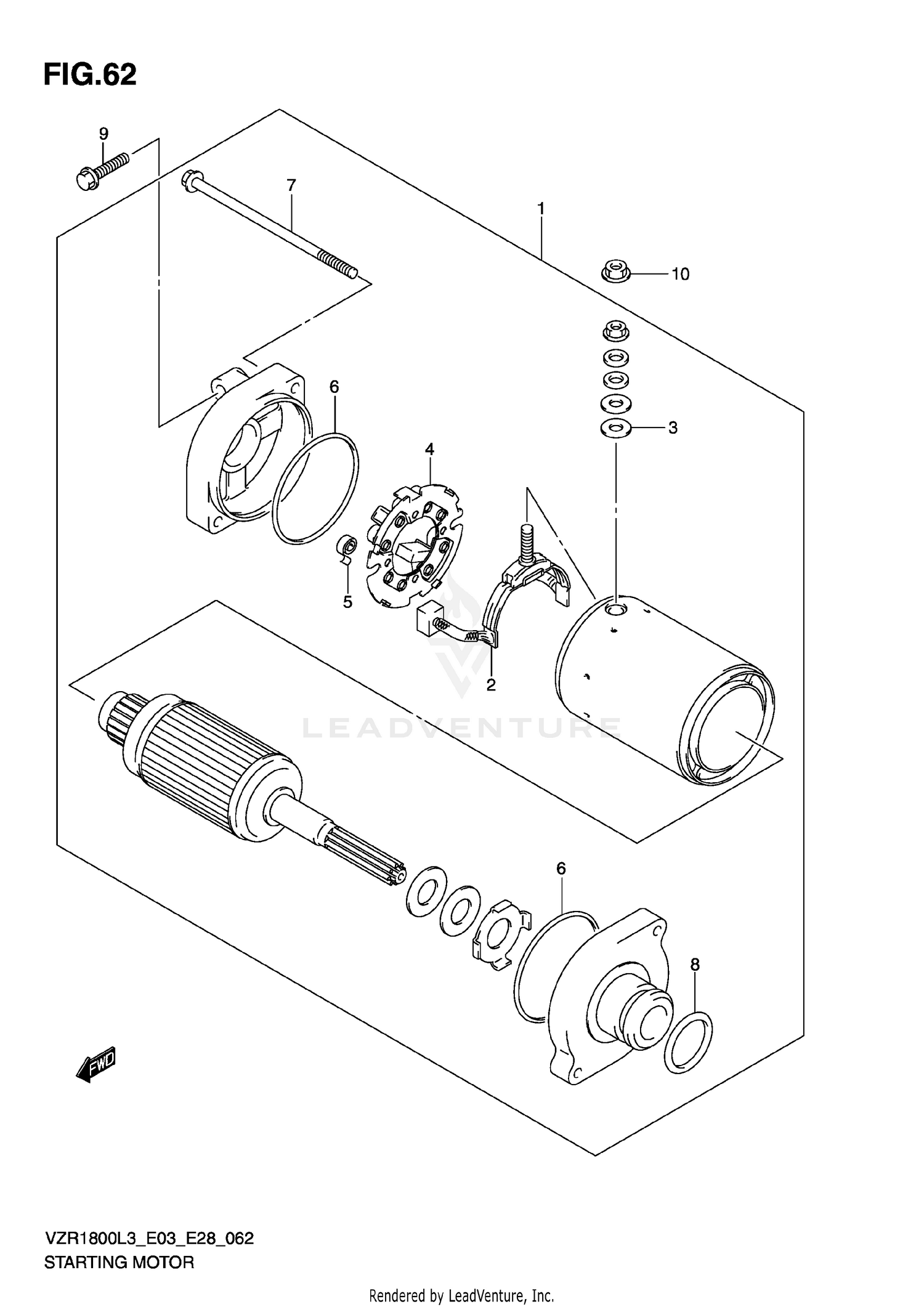 STARTING MOTOR