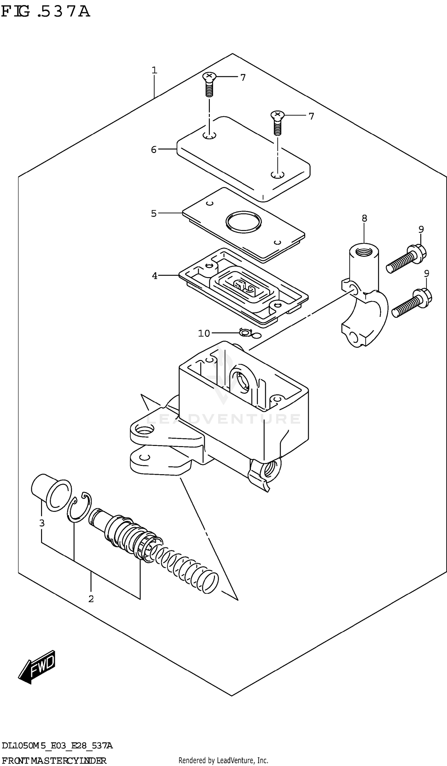 FRONT MASTER CYLINDER