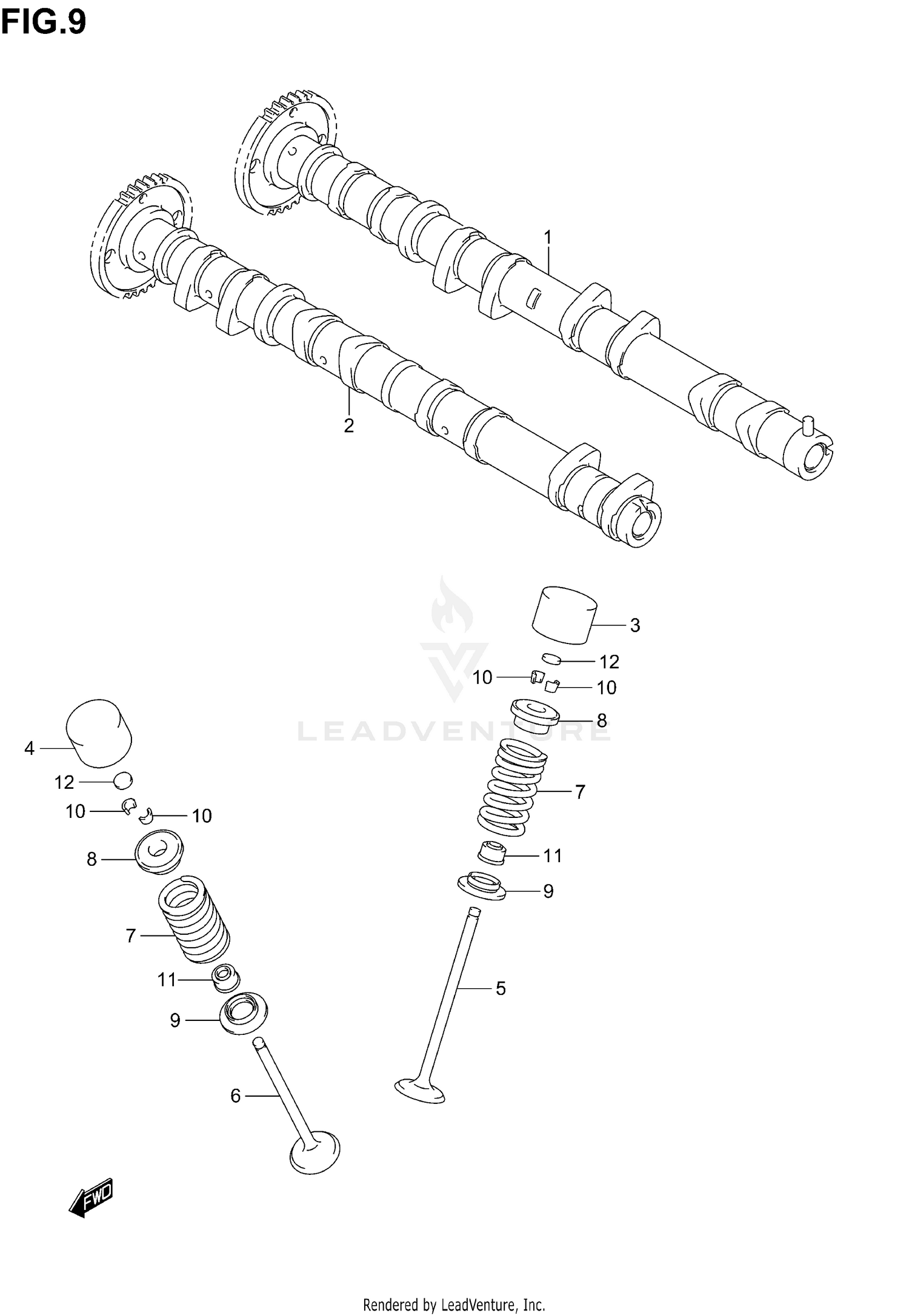 CAM SHAFT - VALVE