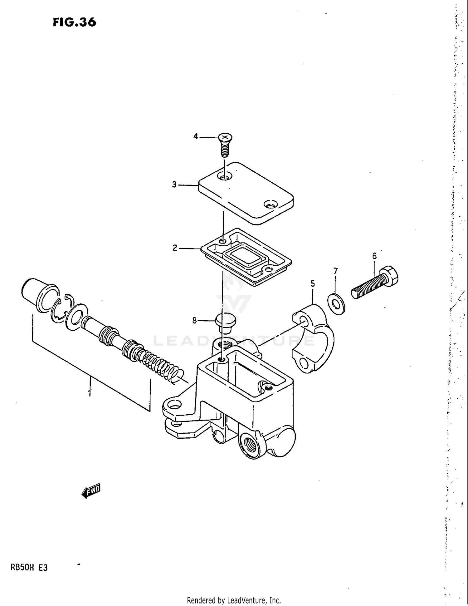 FRONT MASTER CYLINDER