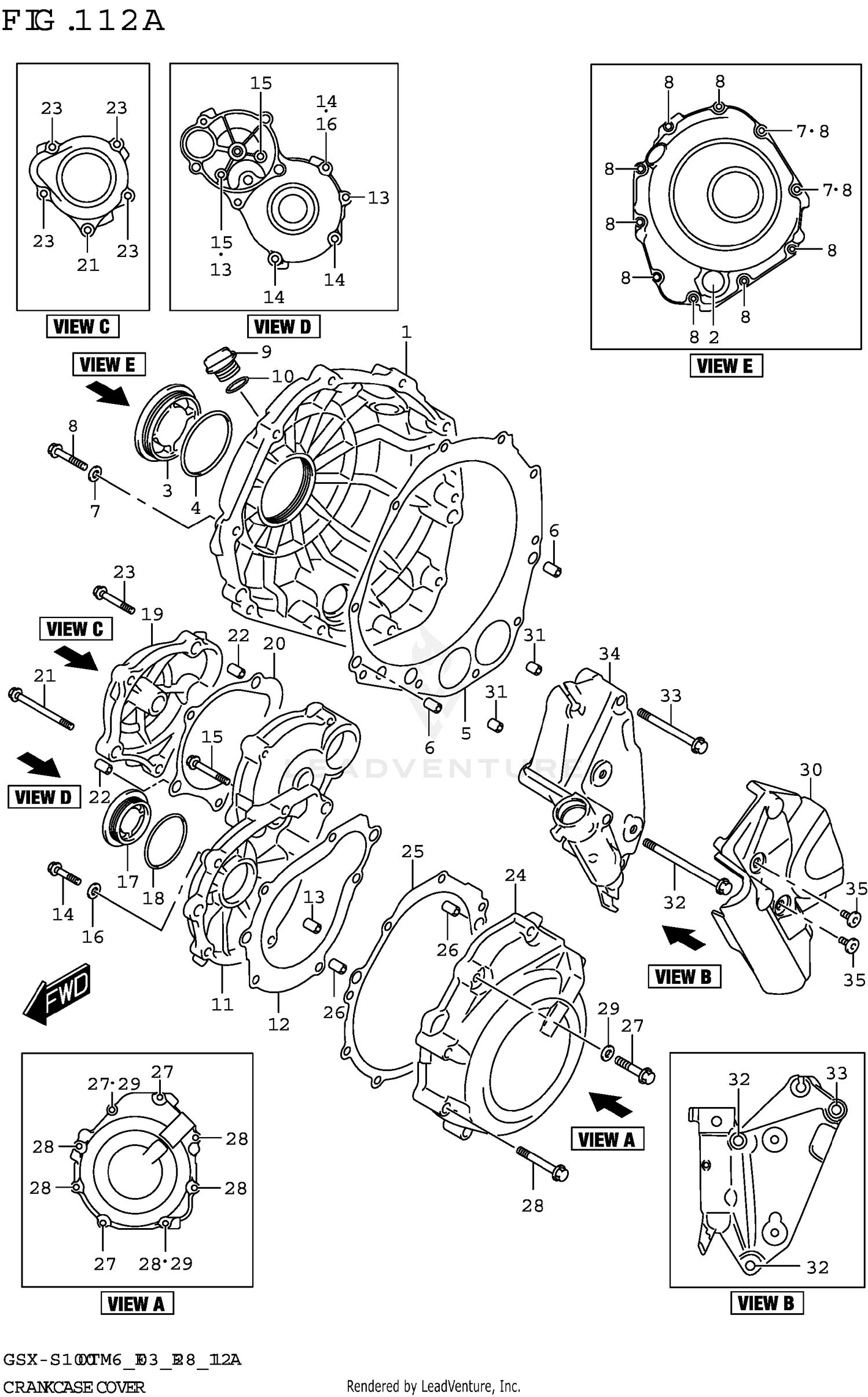 CRANKCASE COVER