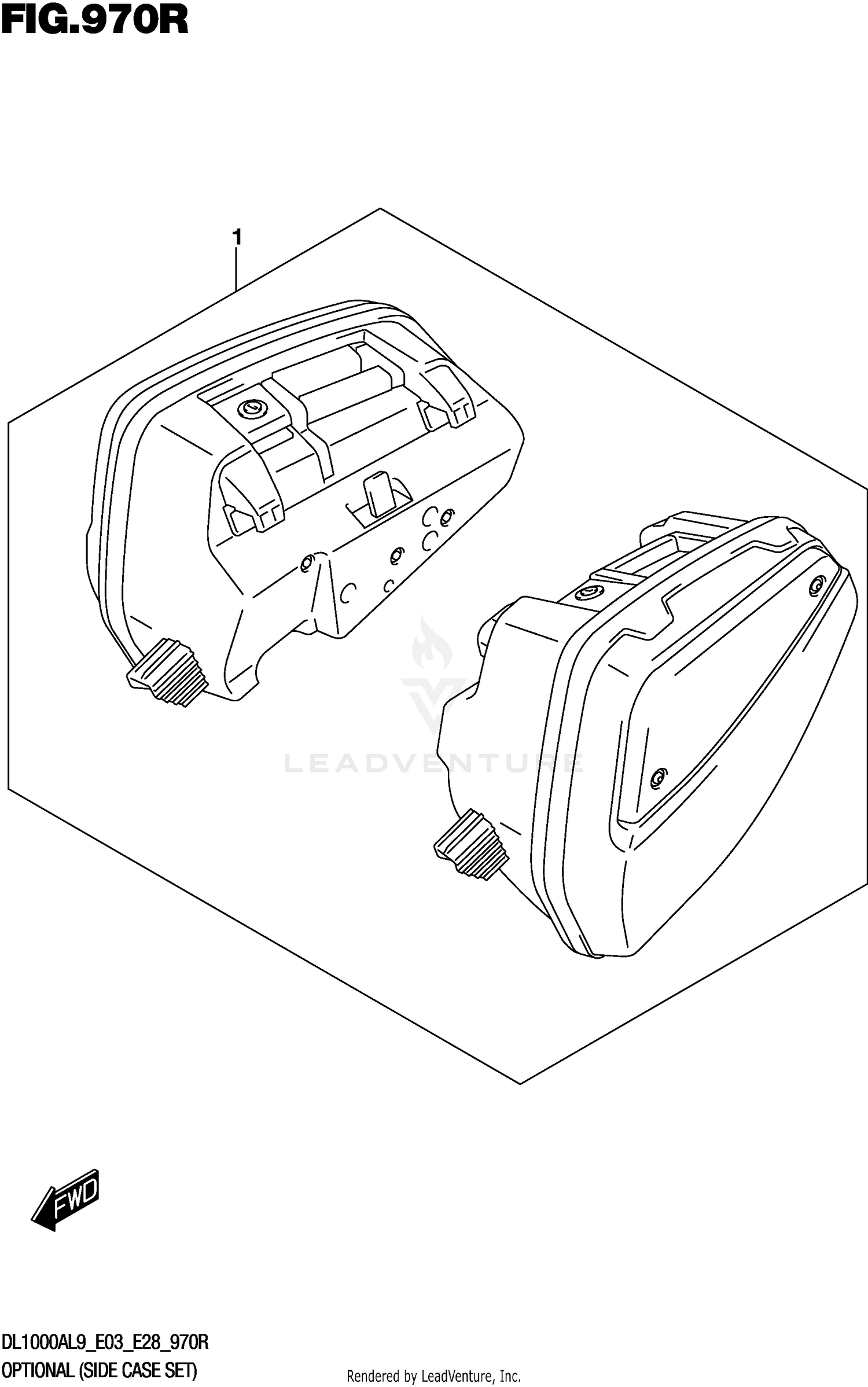 OPTIONAL (SIDE CASE SET)