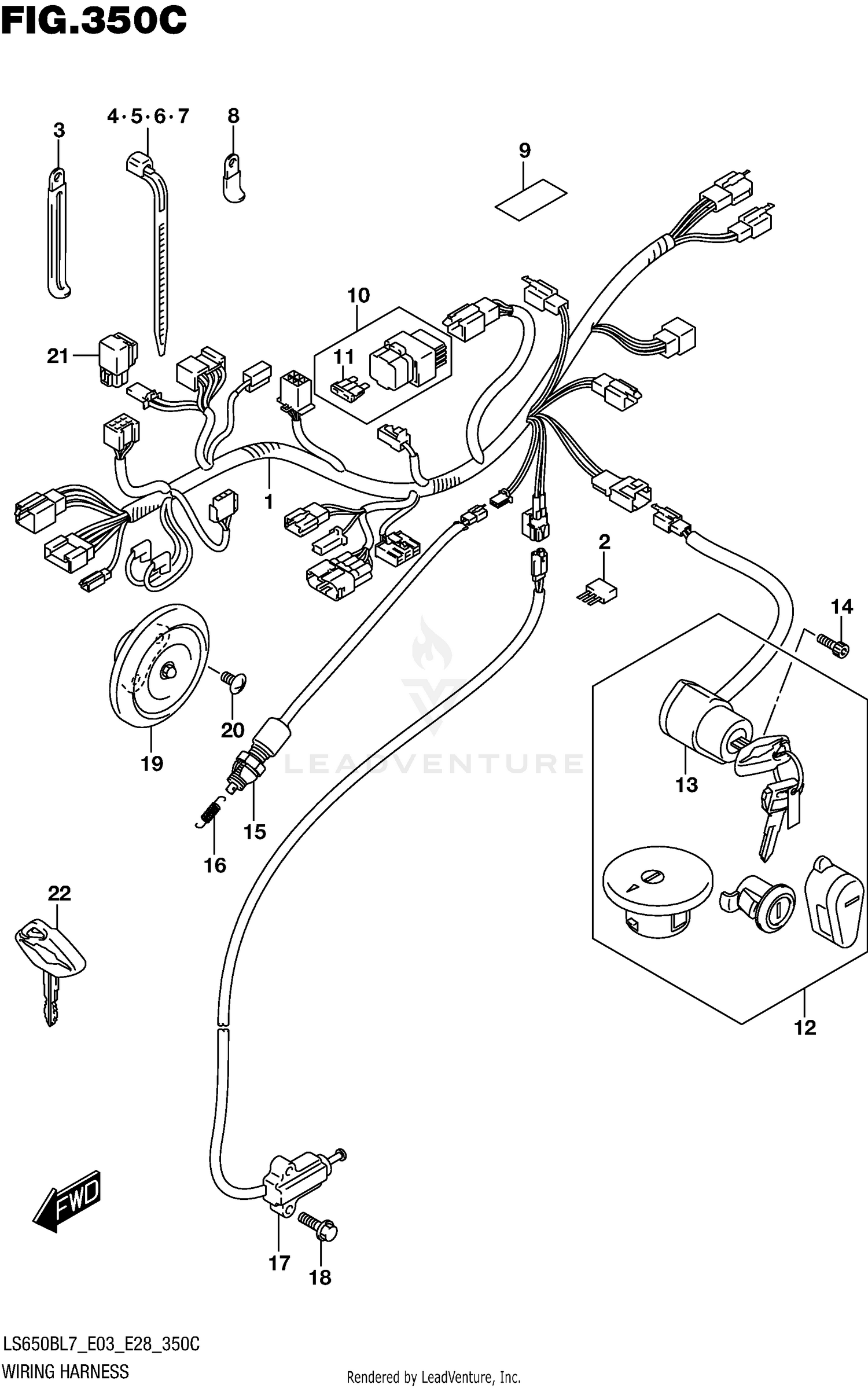 WIRING HARNESS (LS650BL7 E33)