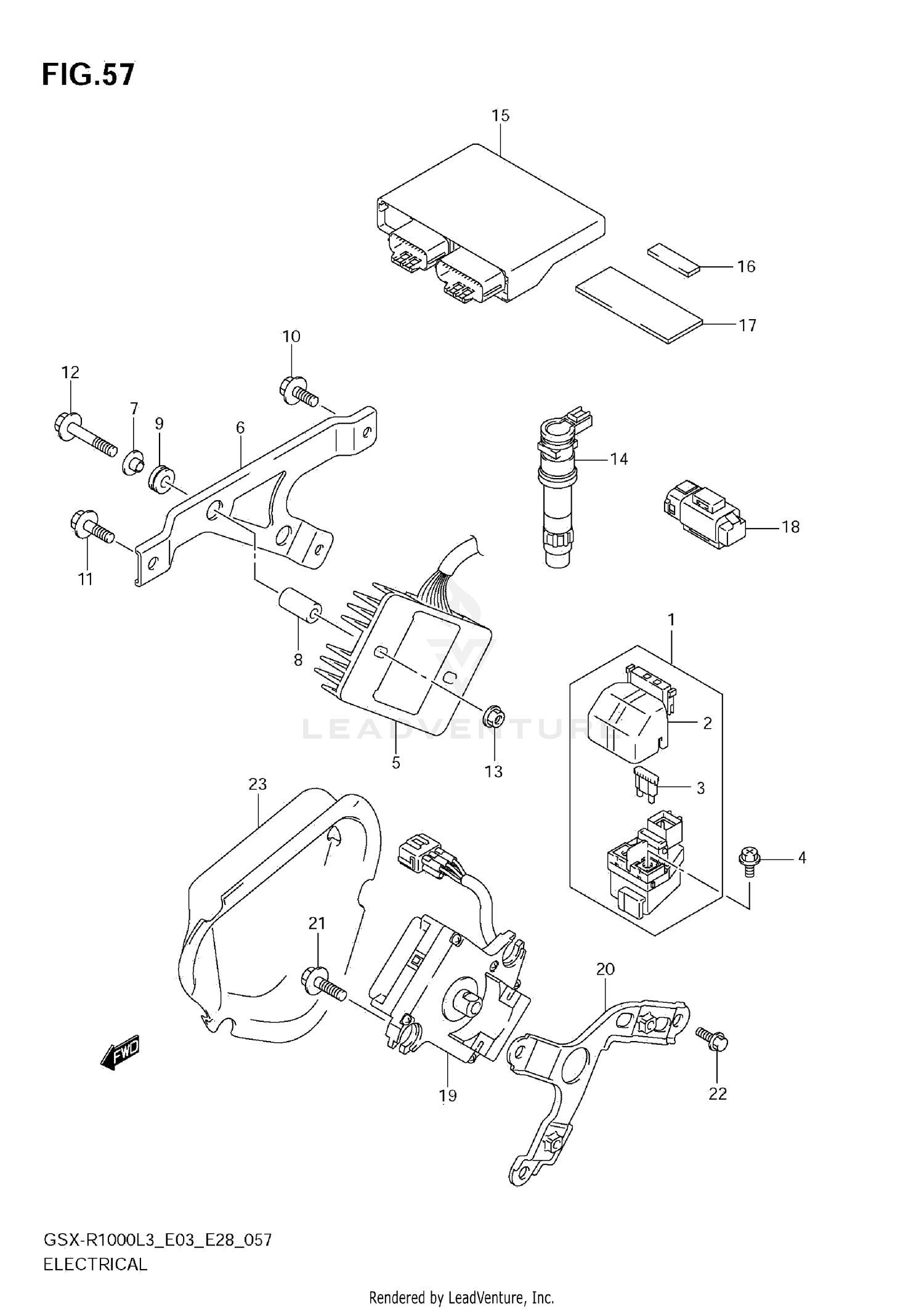 ELECTRICAL (GSX-R1000ZL3 E03)