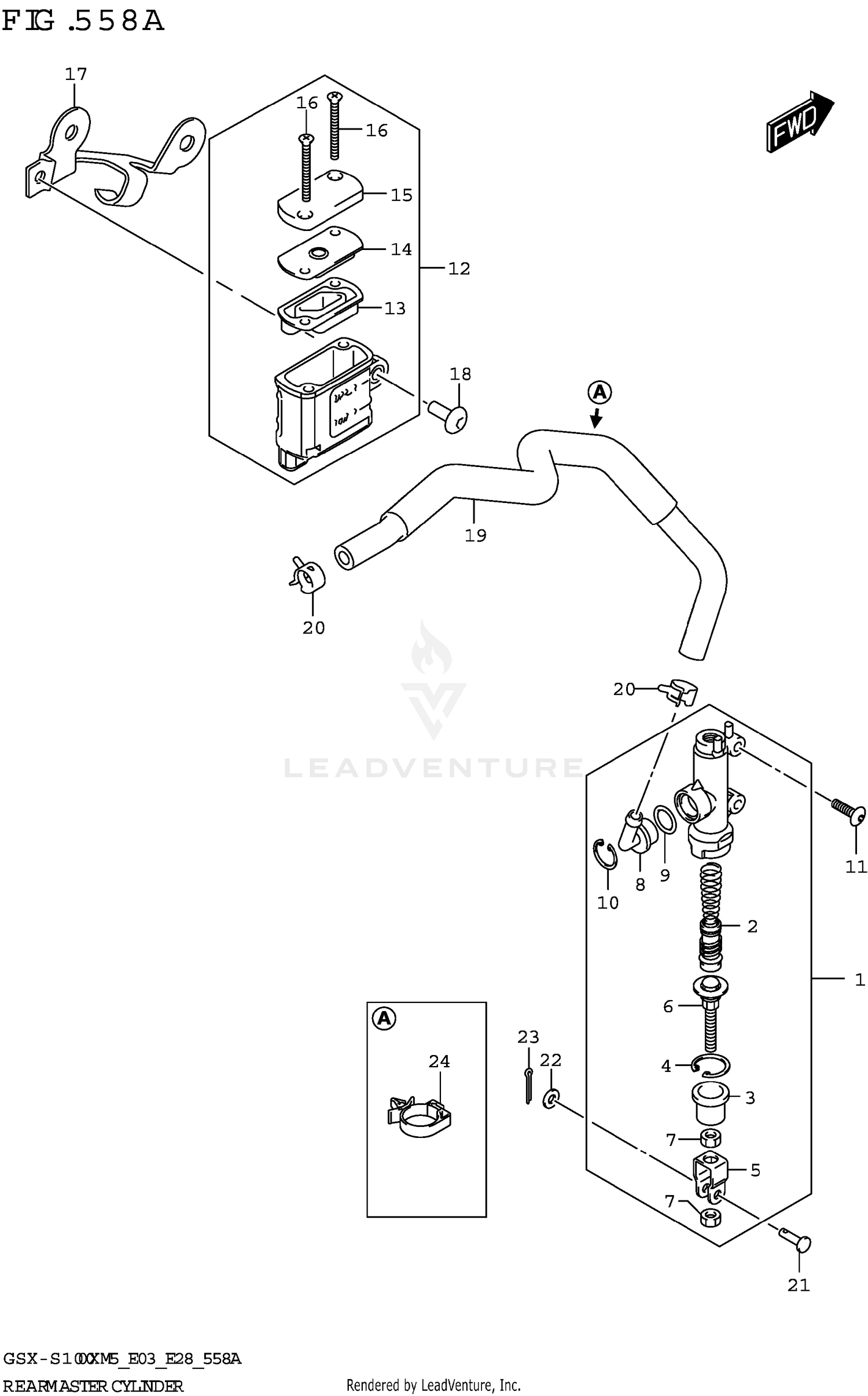 REAR MASTER CYLINDER