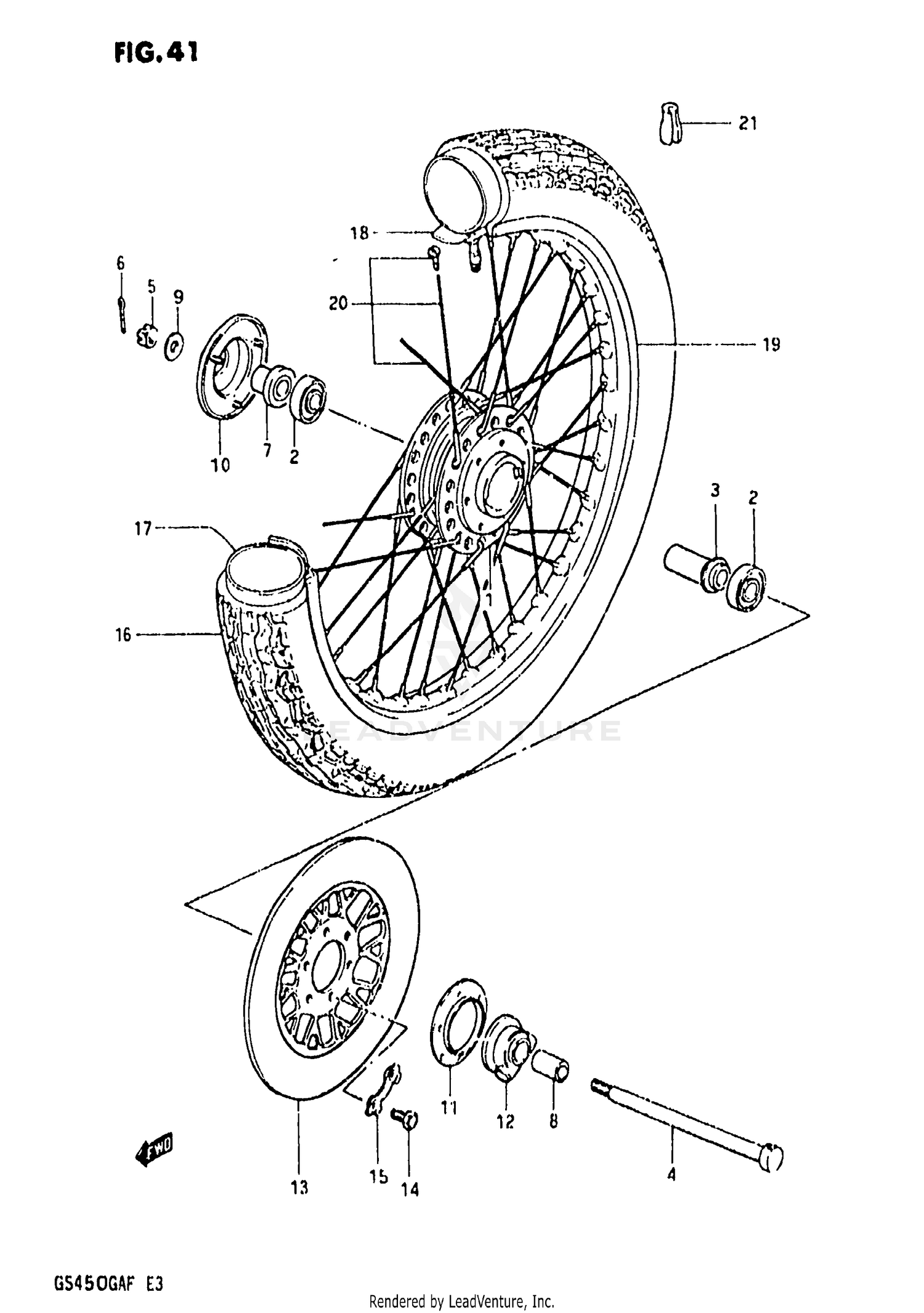 FRONT WHEEL