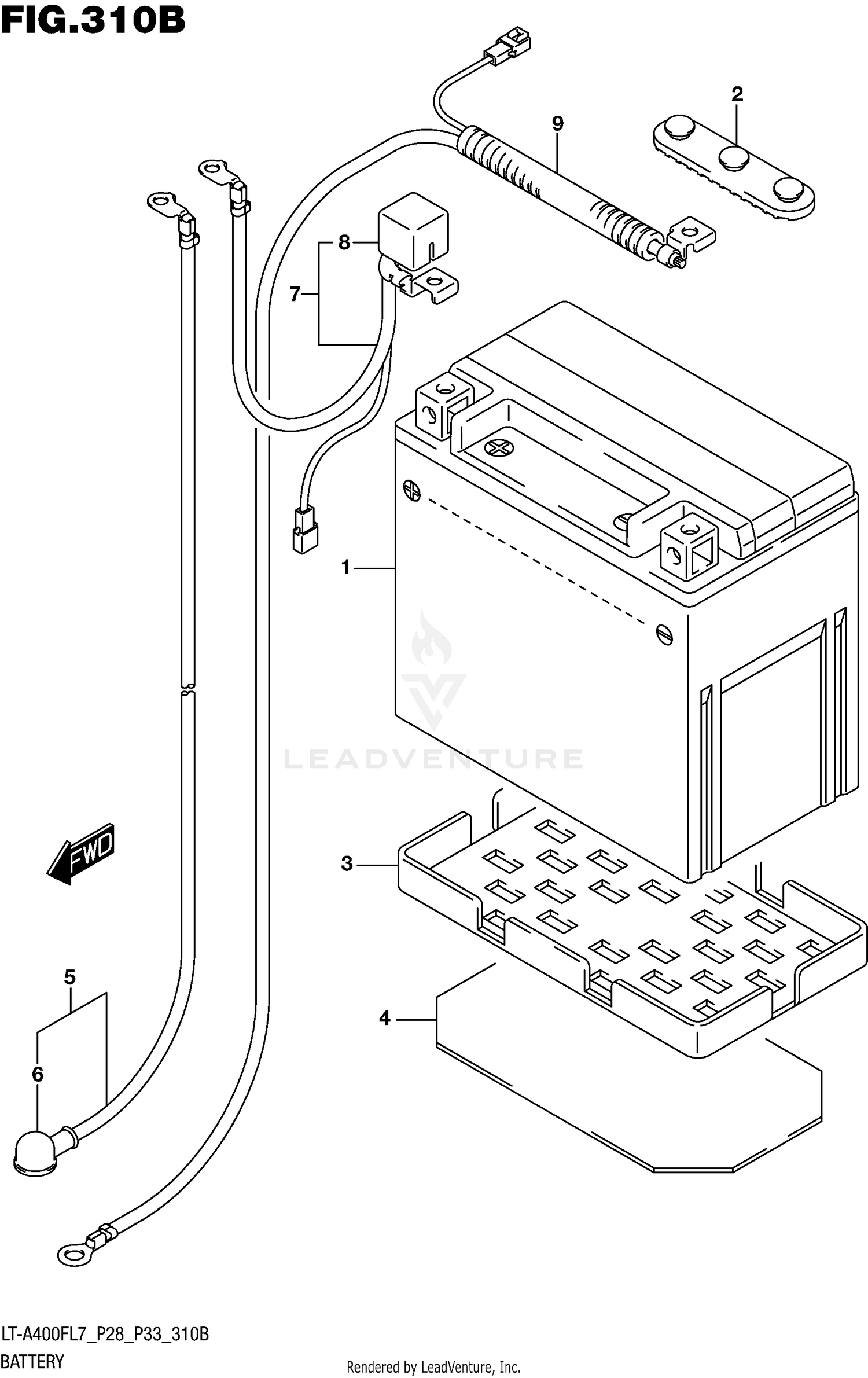 BATTERY (LT-A400FL7 P33)