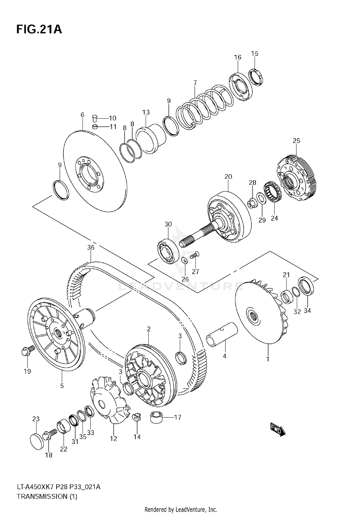 TRANSMISSION (1)(MODEL L0)