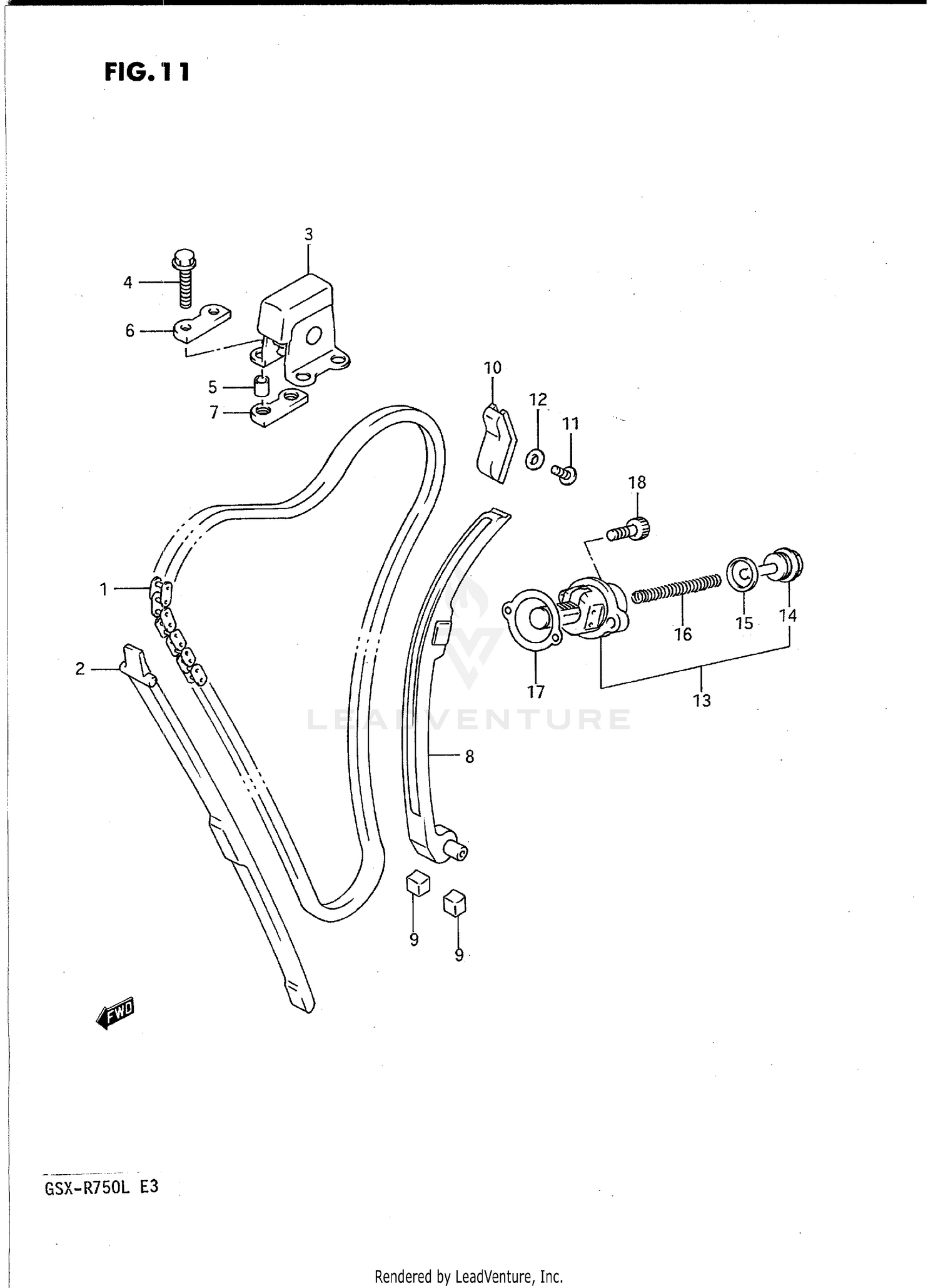 CAM CHAIN (MODEL J/K)