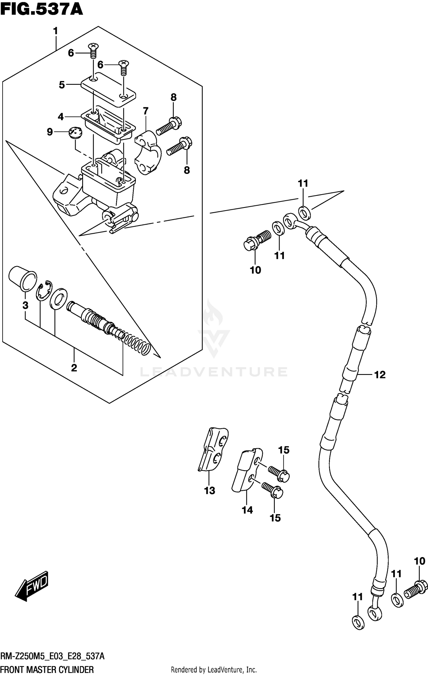 FRONT MASTER CYLINDER