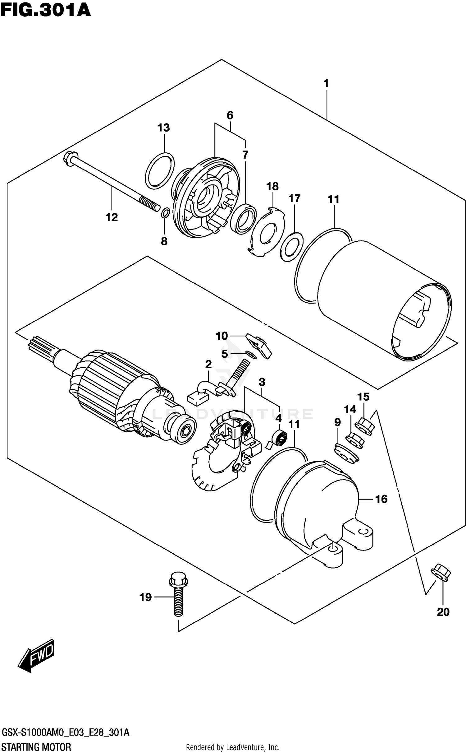 STARTING MOTOR