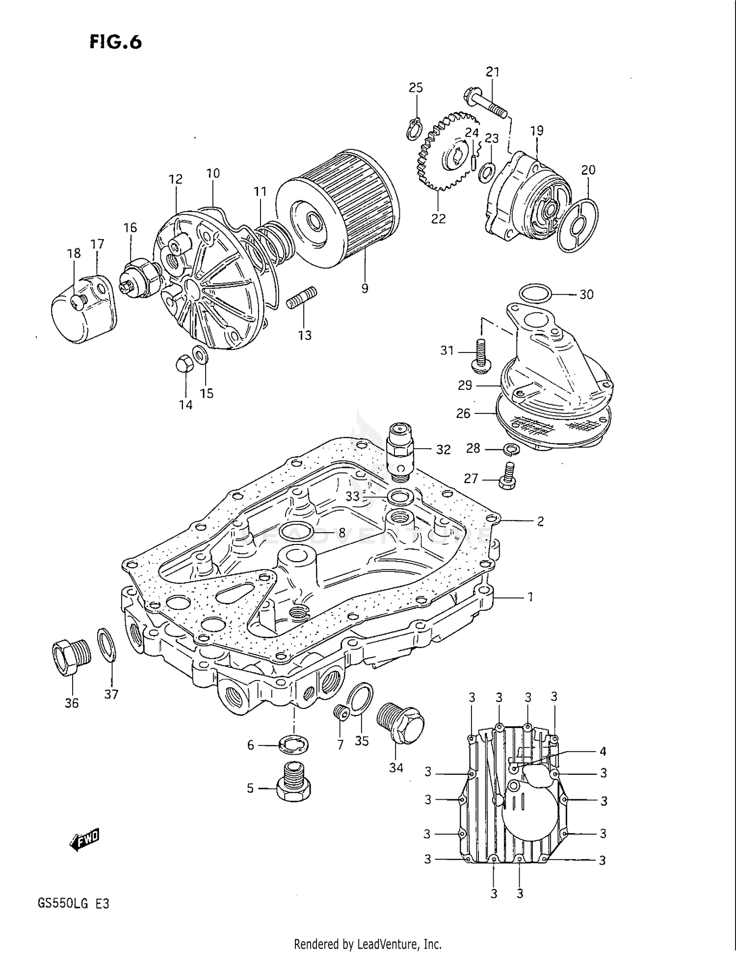 OIL PUMP - OIL FILTER