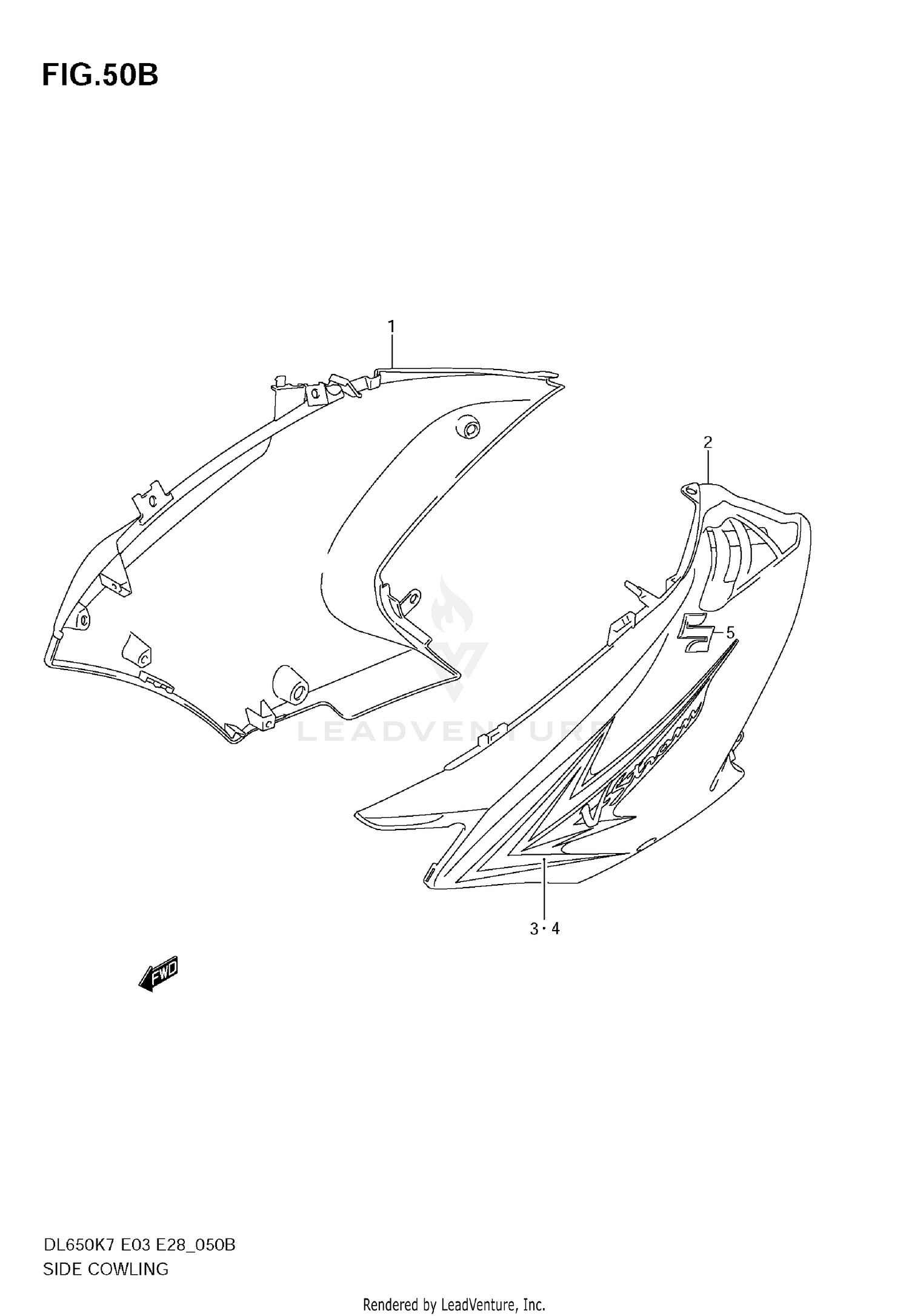 SIDE COWLING (MODEL K9)