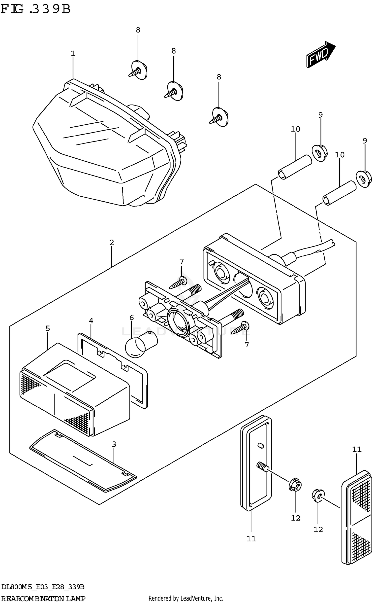 REAR COMBINATION LAMP