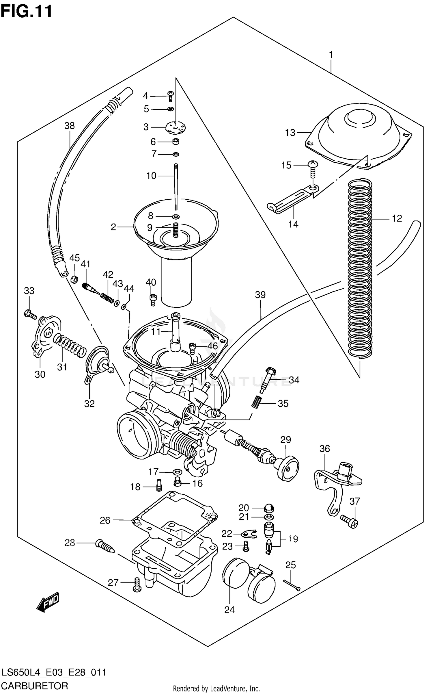 CARBURETOR (LS650L4 E03)