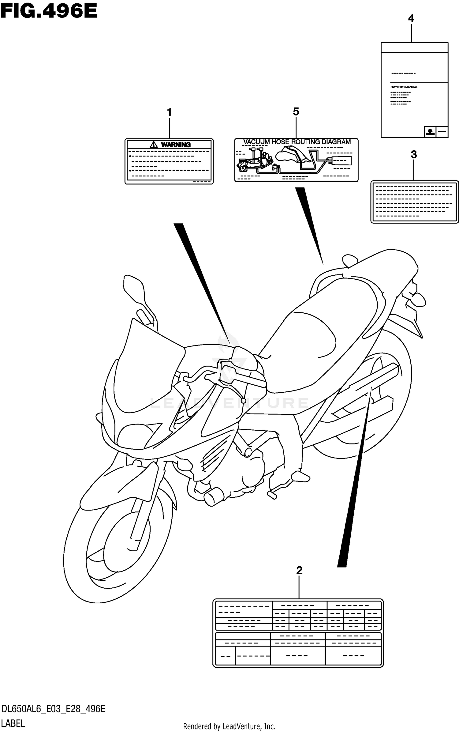 LABEL (DL650XAL6 E33)