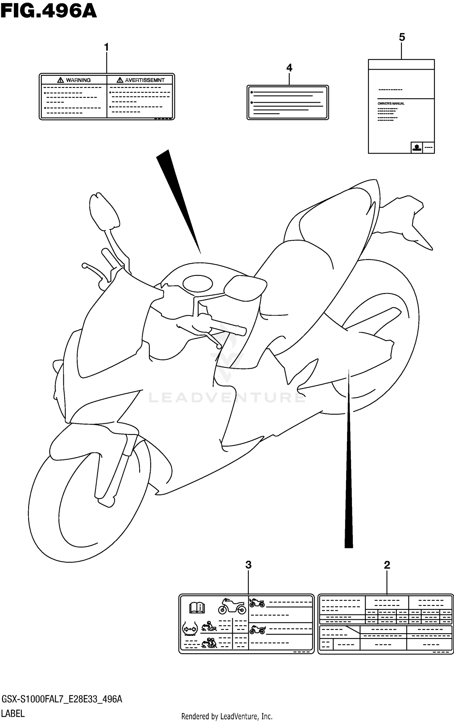 LABEL (GSX-S1000FAL7 E28)