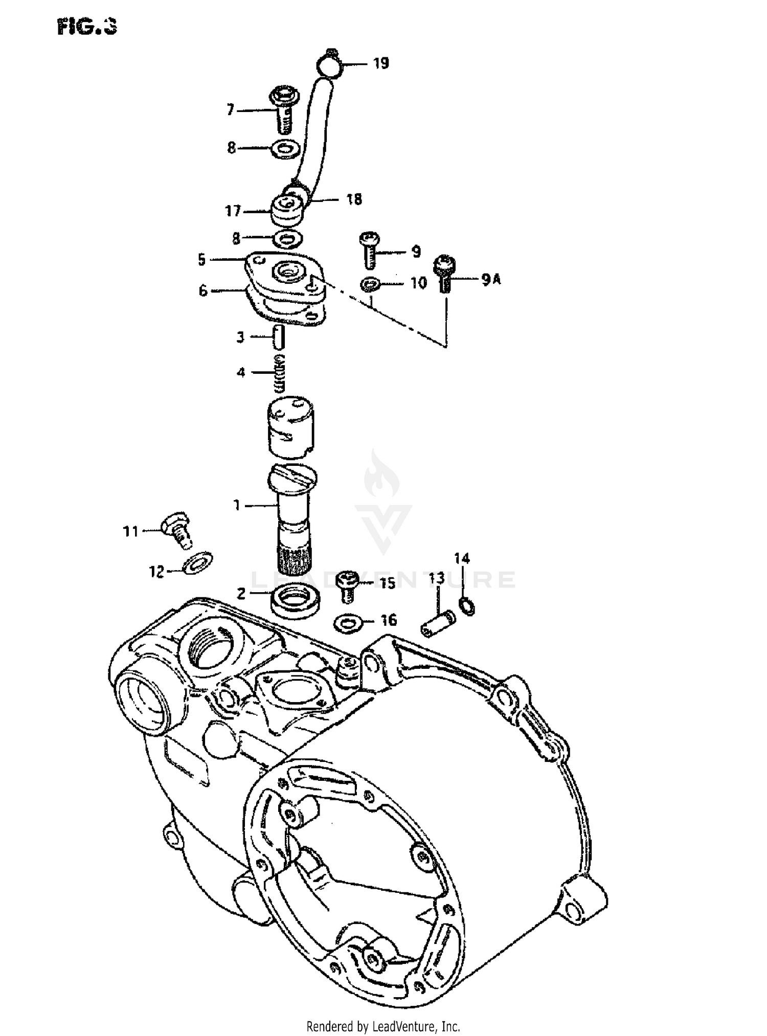 CLUTCH COVER-OIL PUMP