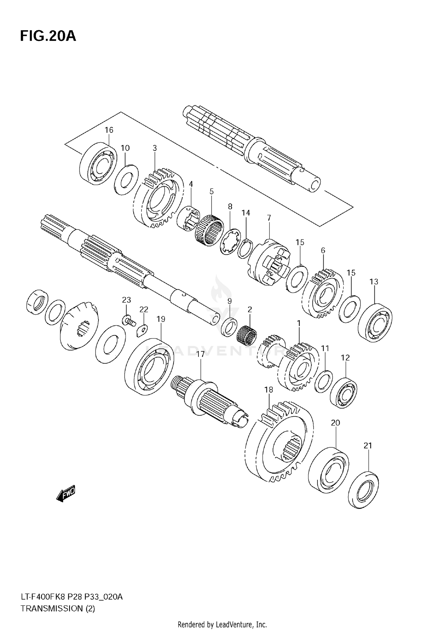 TRANSMISSION (2)(MODEL L0)
