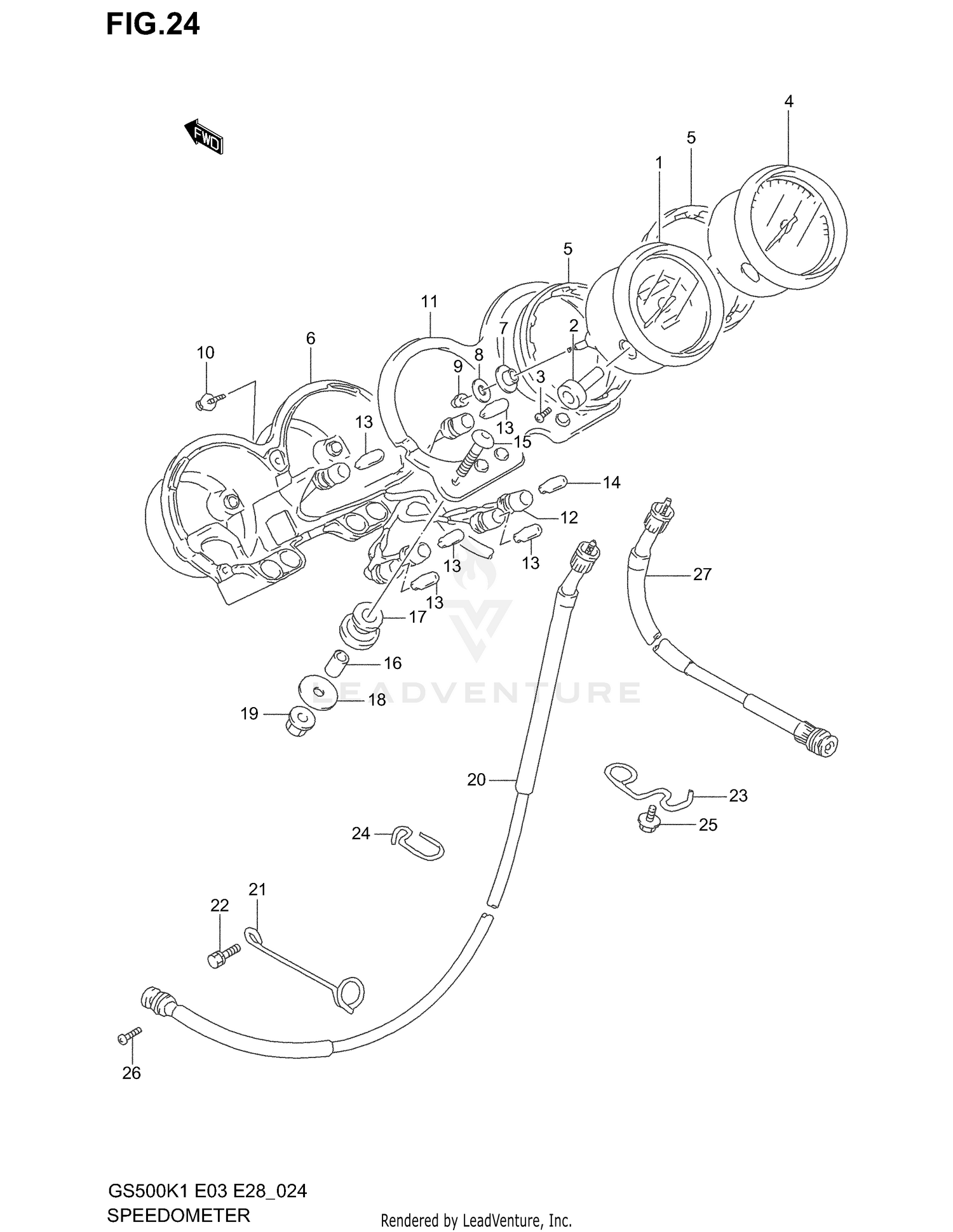 SPEEDOMETER - TACHOMETER