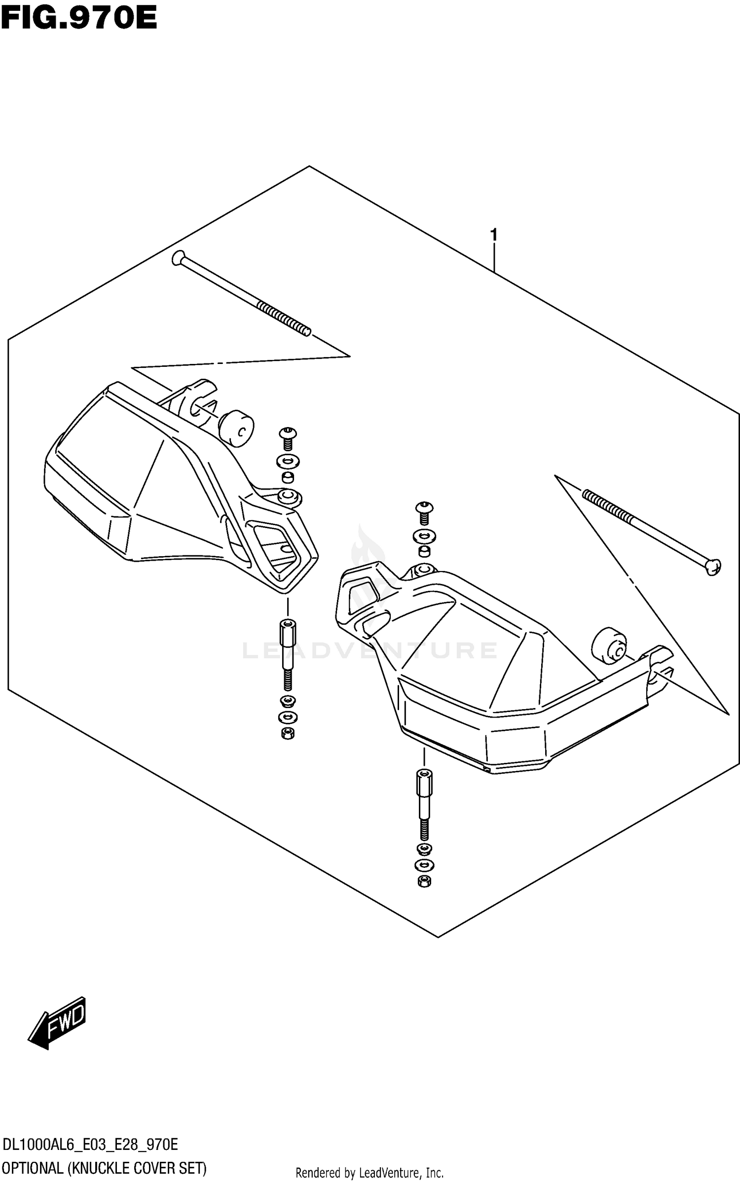 OPTIONAL (KNUCKLE COVER SET)