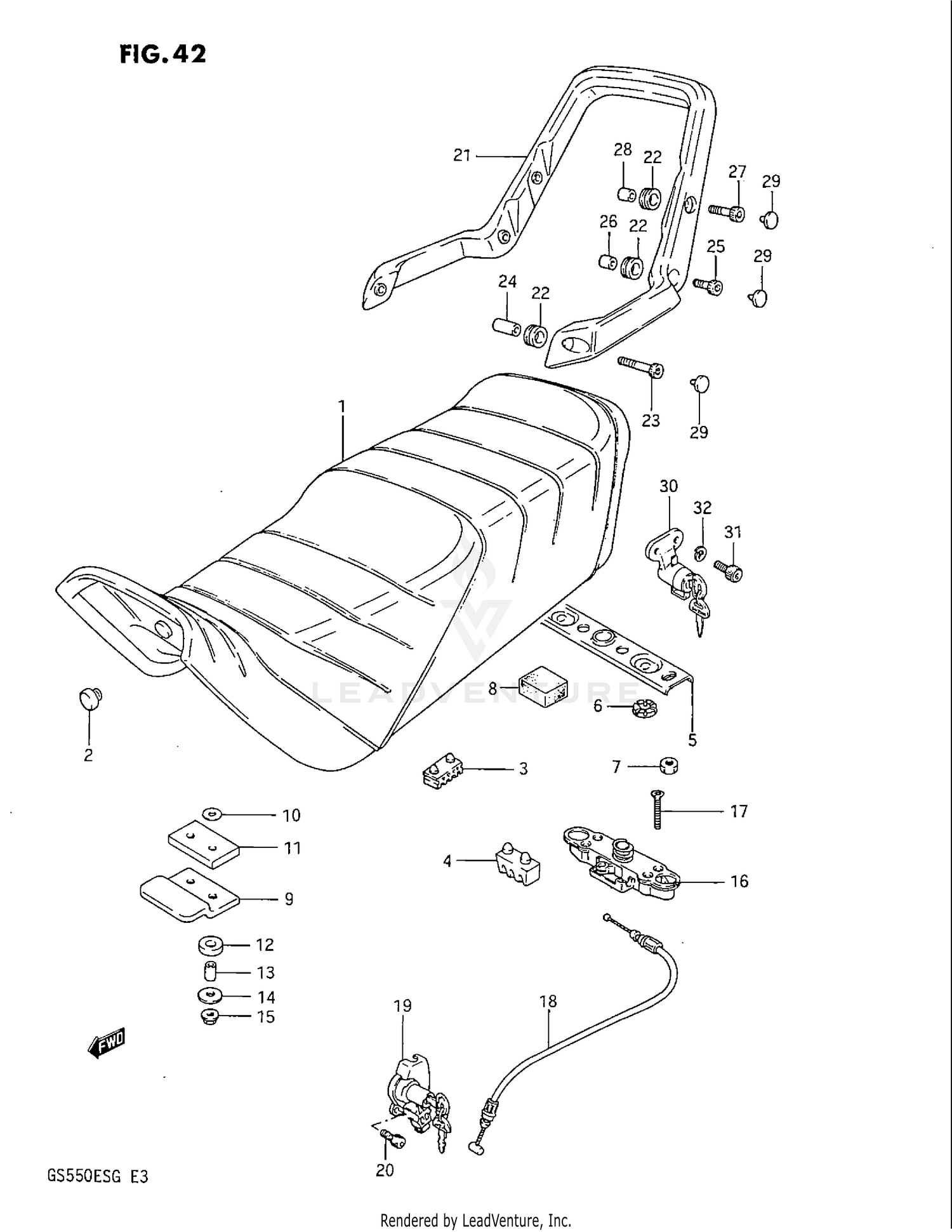 SEAT (MODEL F/G)