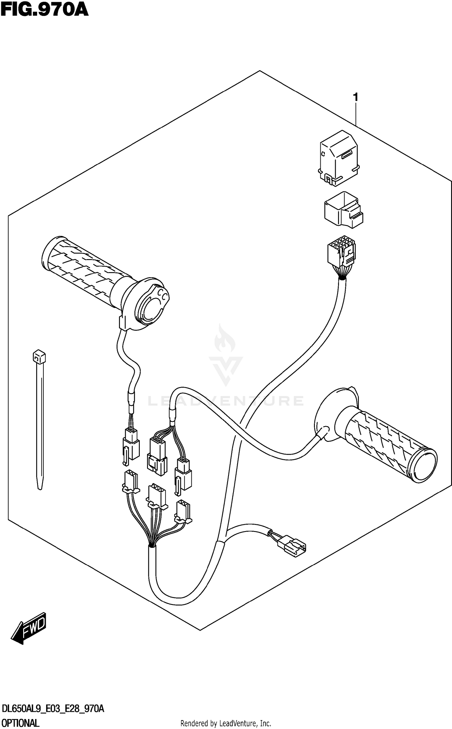 OPTIONAL (GRIP HEATER SET)