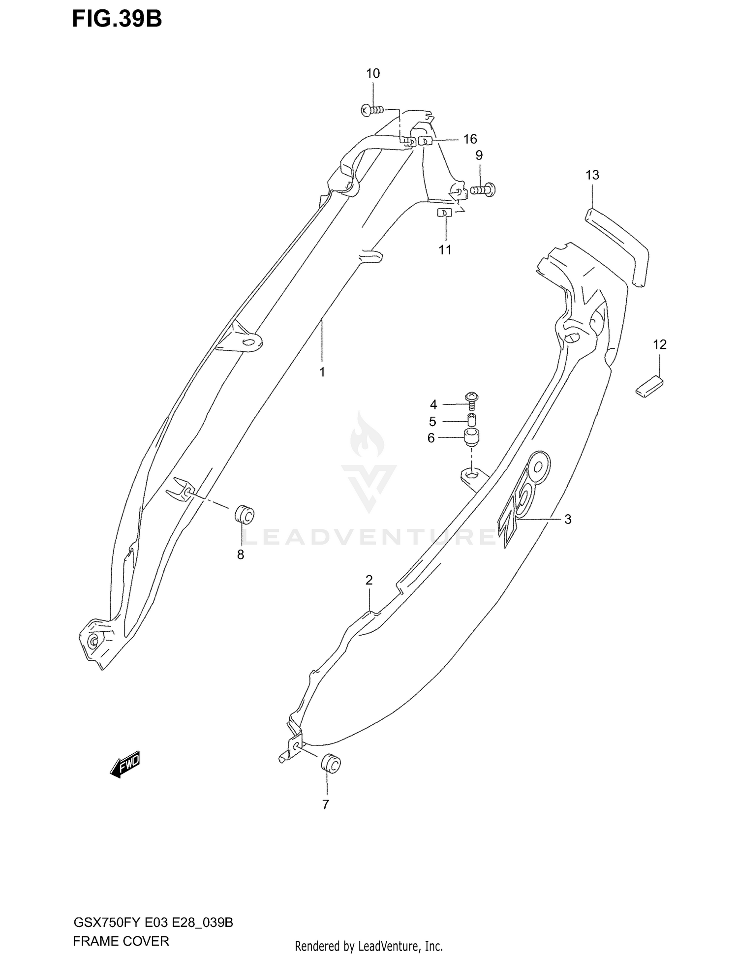 FRAME COVER (MODEL K2)